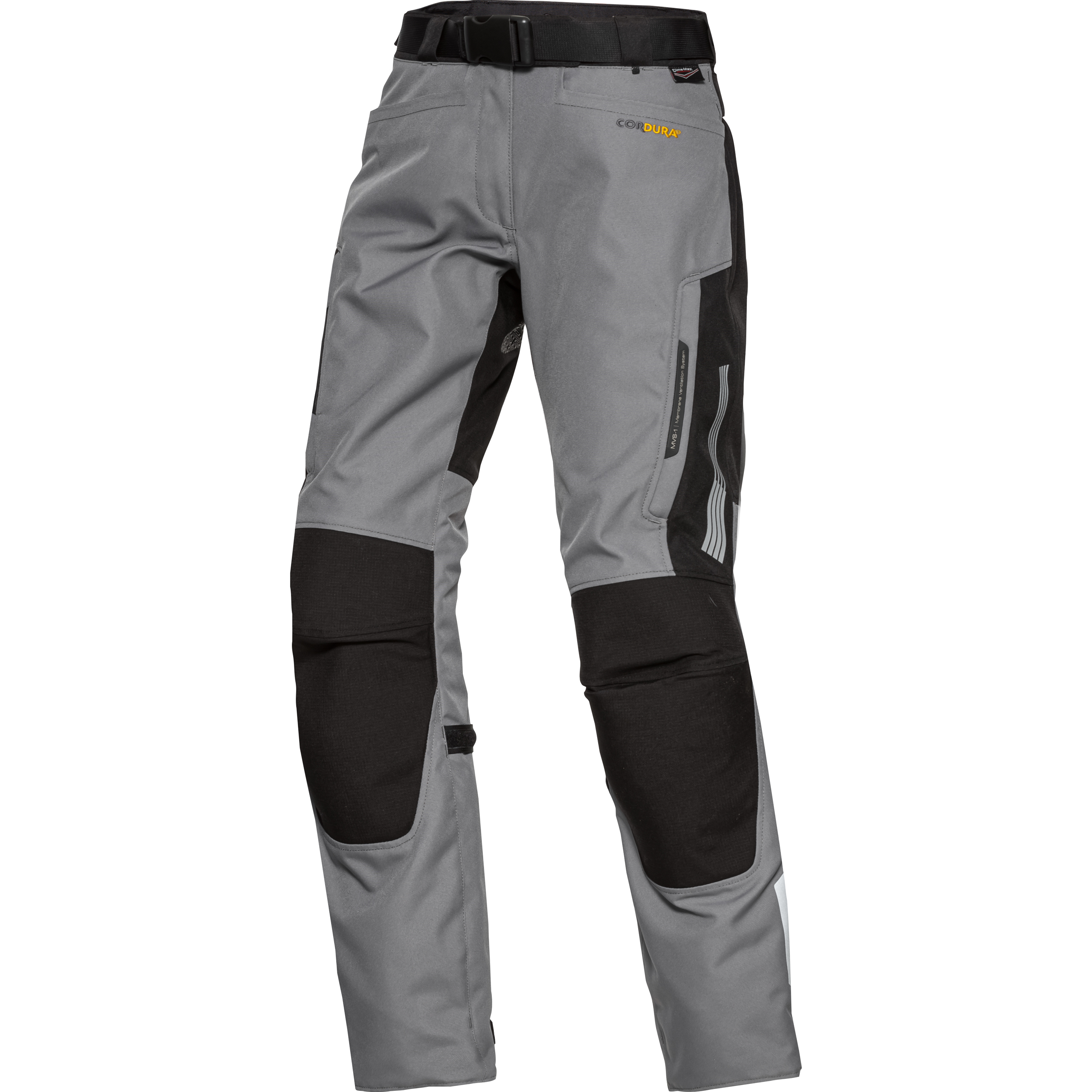 FLM Damen Touren Textilhose 3.0 grau/schwarz XL - Motorradbekleidung - Touring Motorradbekleidung