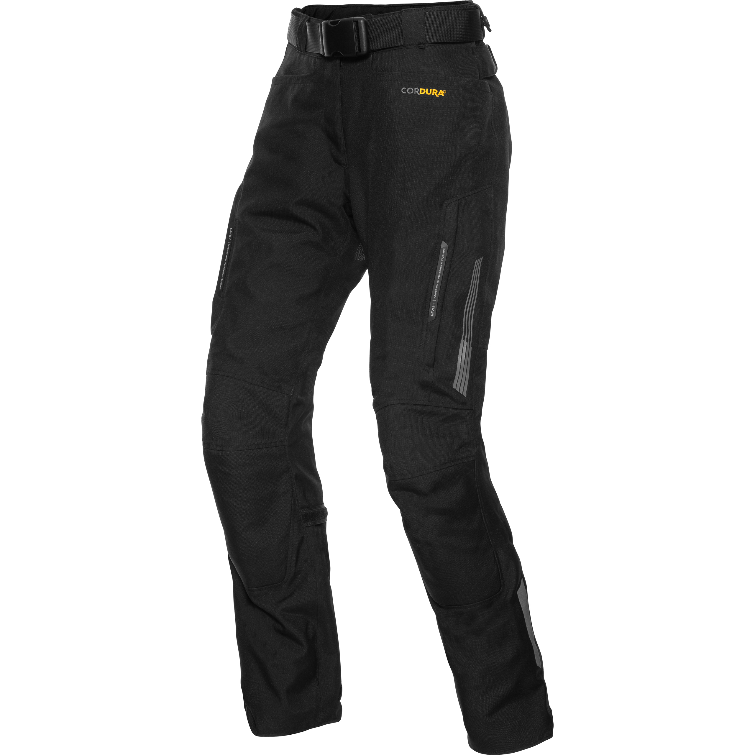 FLM Damen Touren Textilhose 3.0 schwarz XXL (kurz) - Motorradbekleidung - Touring Motorradbekleidung