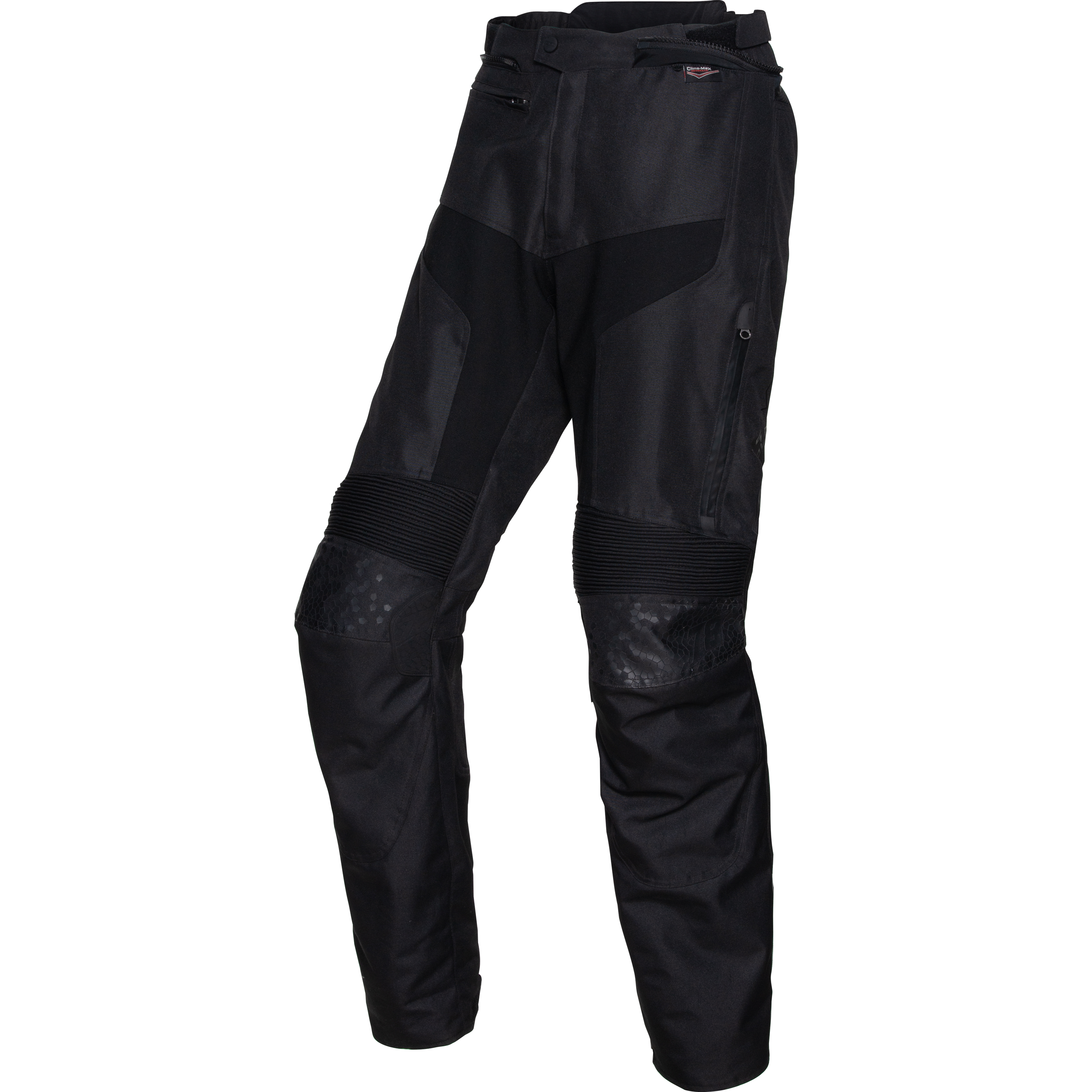 FLM Grip WP Textilhose schwarz XXL (kurz) - Motorradbekleidung - Motorradhosen