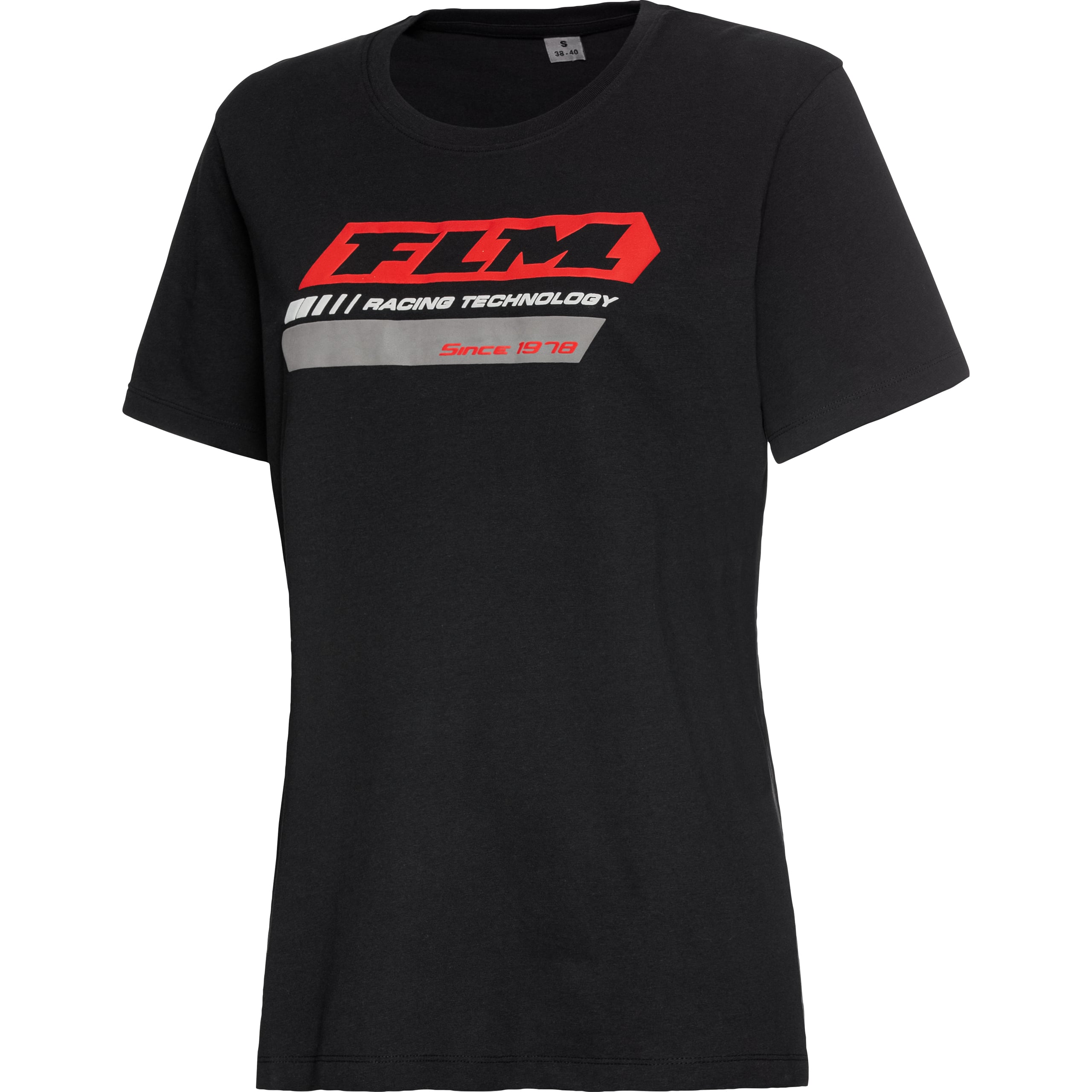 FLM Jodie Damen T-Shirt schwarz XL - Motorradbekleidung - Freizeitbekleidung