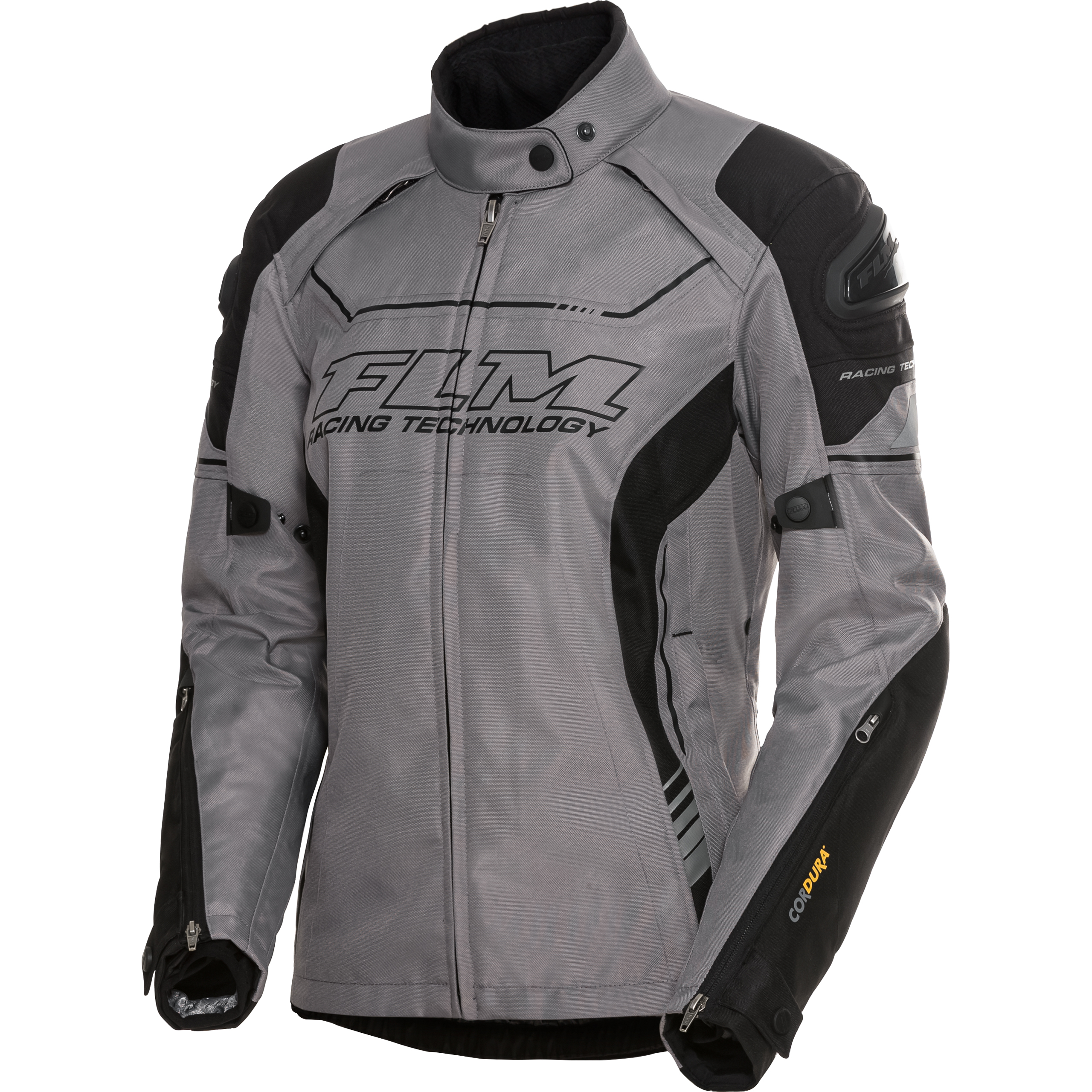 FLM Octane Damen Textiljacke grau XL - Motorradbekleidung - Motorradjacken