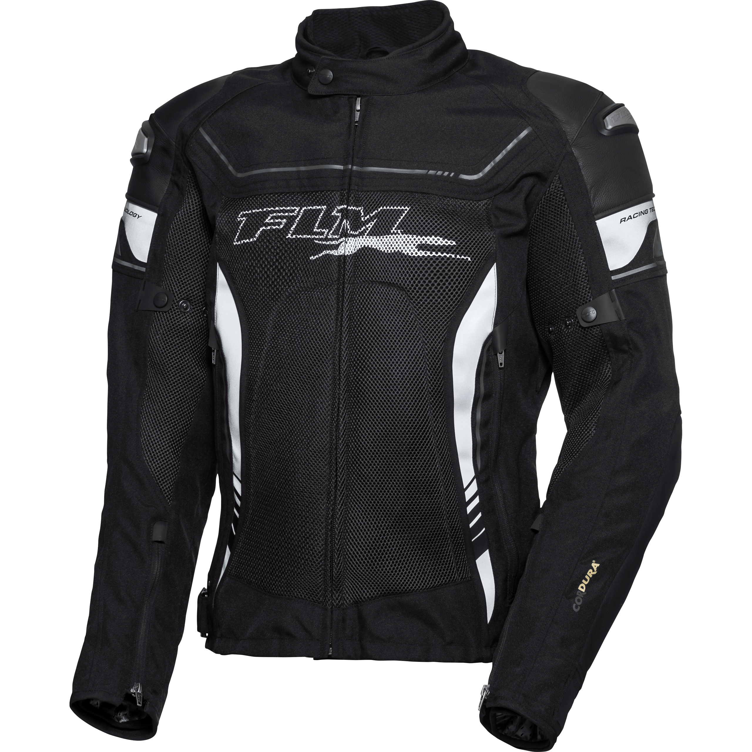 FLM Sports Damen Leder-/Textiljacke 3.1 schwarz L - Motorradbekleidung - Motorradjacken