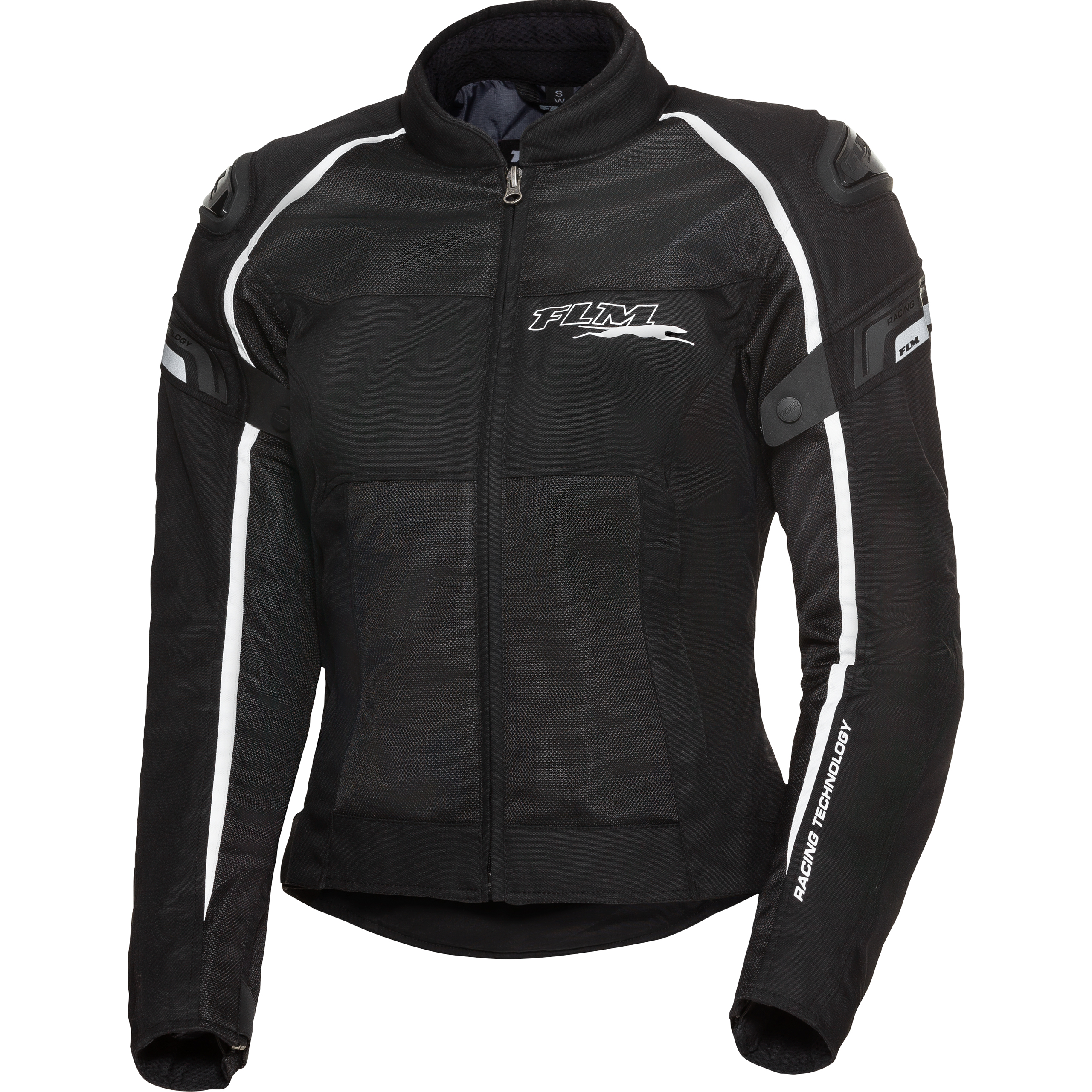 FLM Sports Damen Textil Jacke 1.2 schwarz L - Motorradbekleidung - Motorradjacken