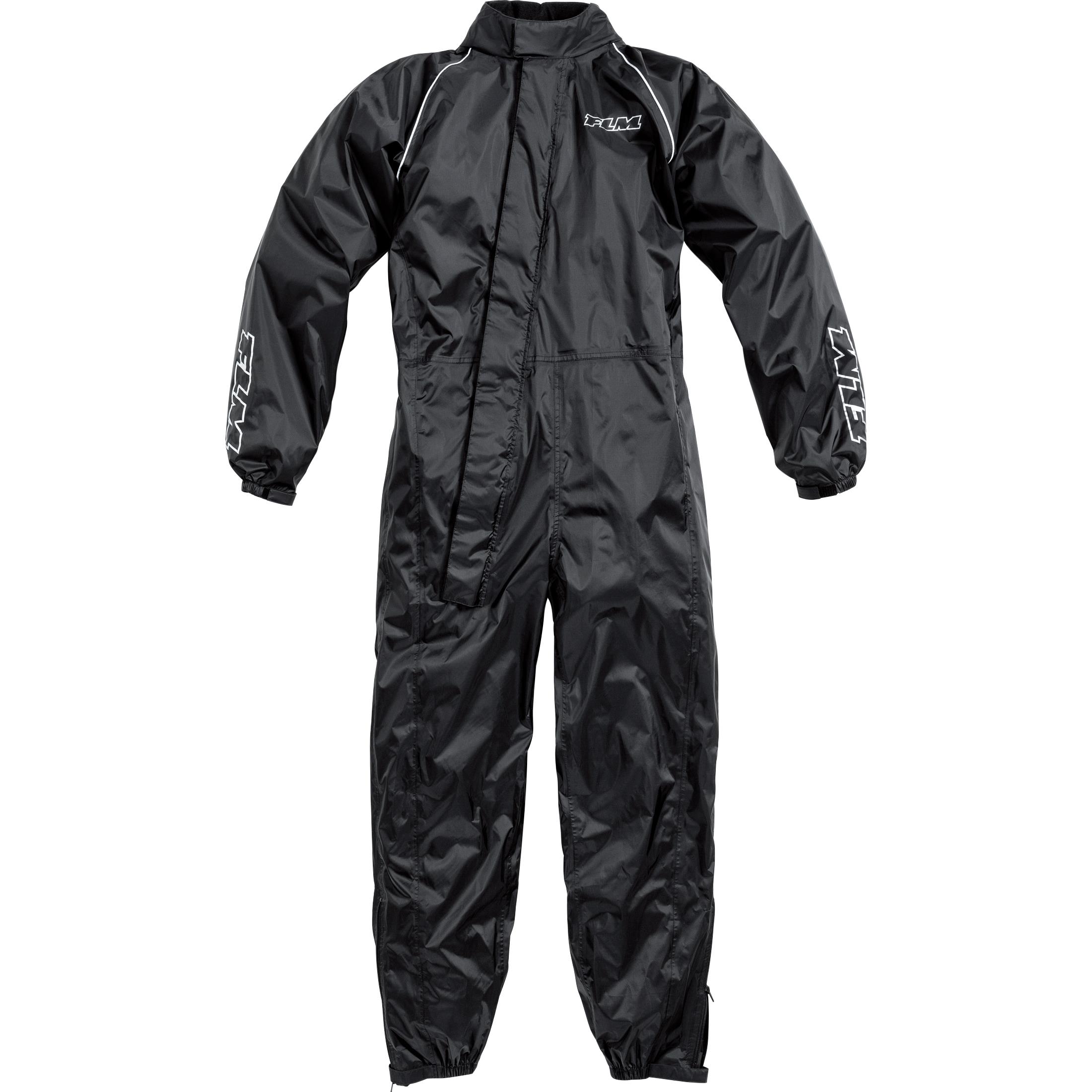 FLM Sports Regenkombi 2.0 schwarz L/XL - Motorradbekleidung - Wetterschutzkleidung