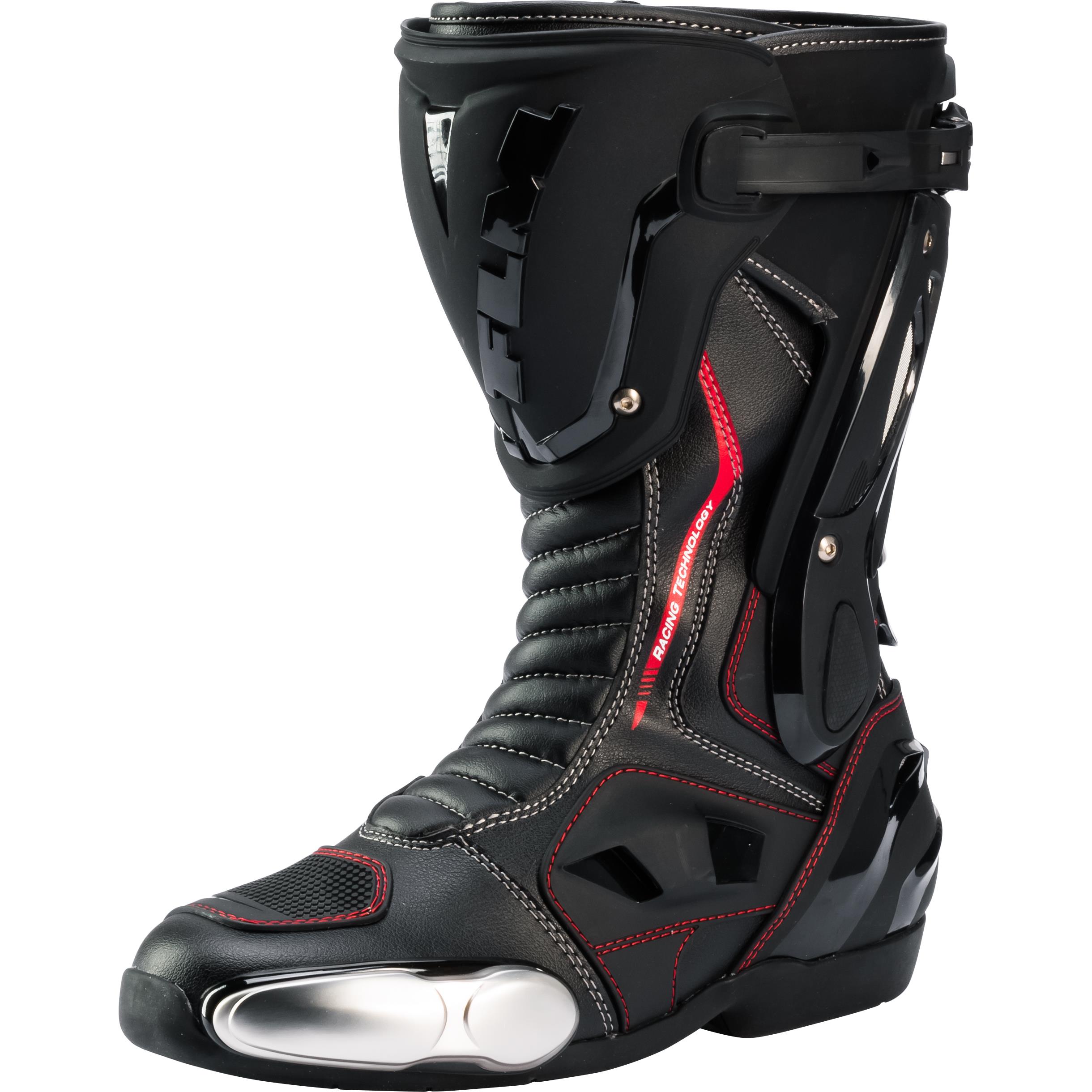 FLM Sports Stiefel 3.0 schwarz 47 - Motorradbekleidung - Motorradstiefel & Motorradschuhe