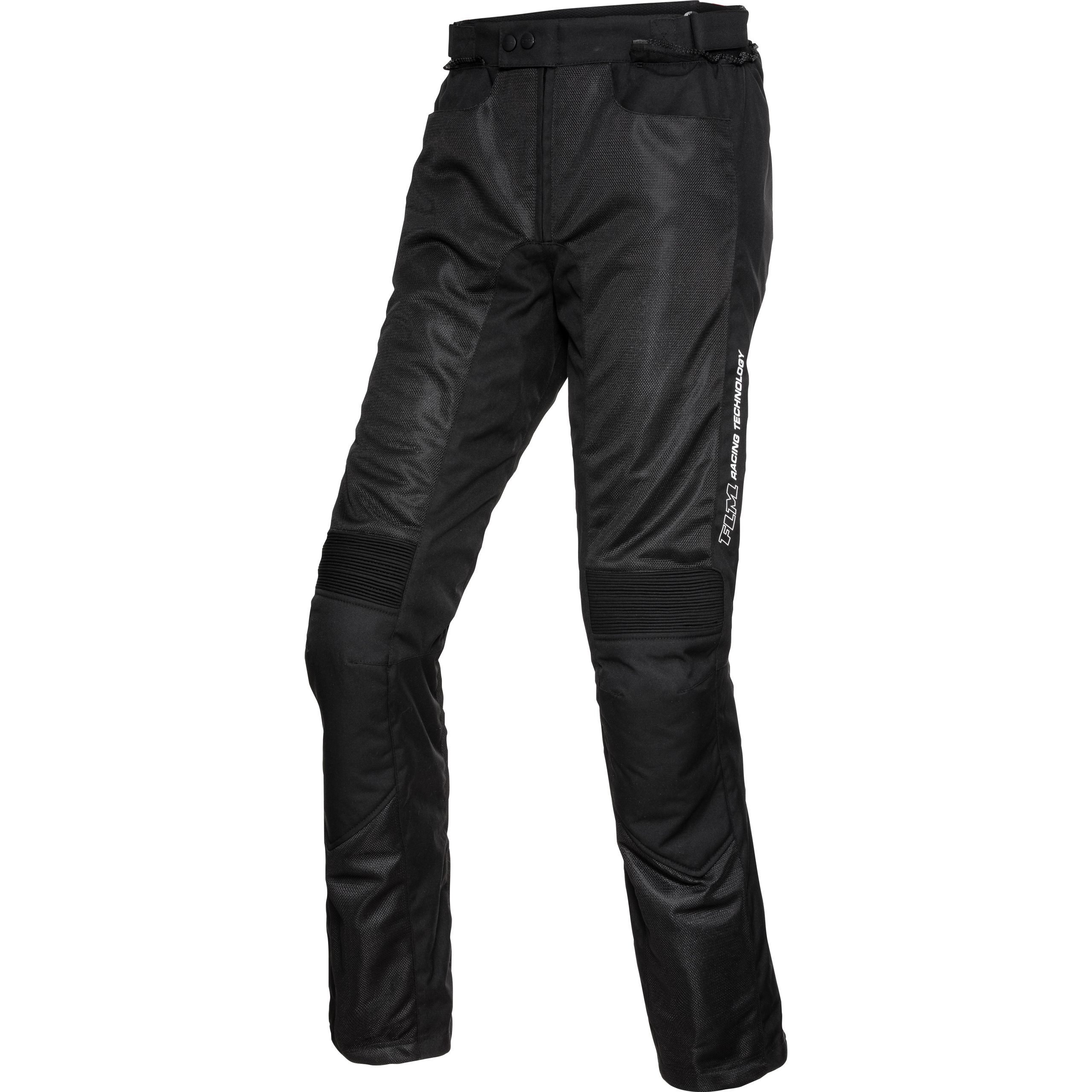 FLM Sports Textil Hose 1.2 schwarz XL (kurz) - Motorradbekleidung -