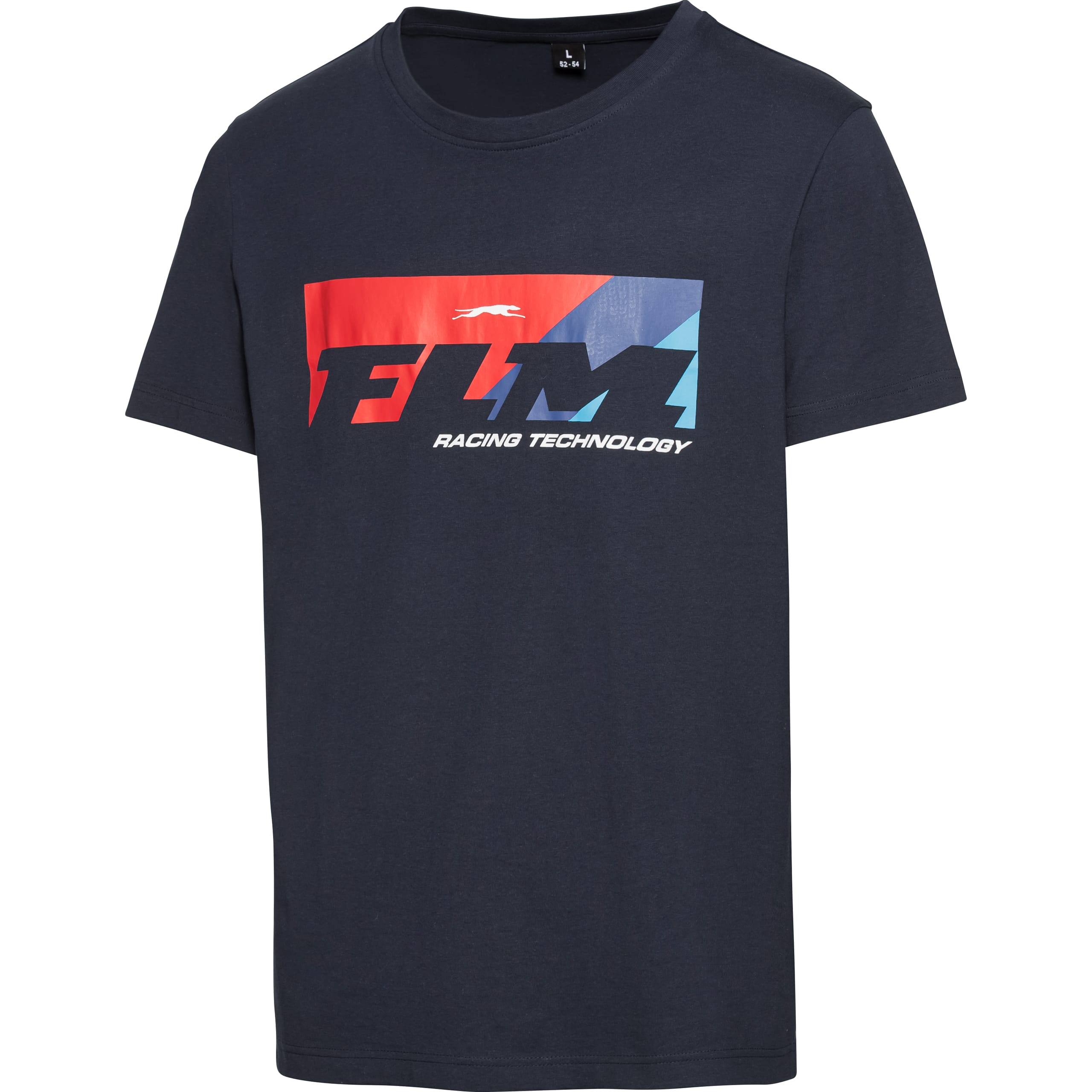 FLM T-Shirt Carl blau 3XL - Motorradbekleidung - Freizeitbekleidung