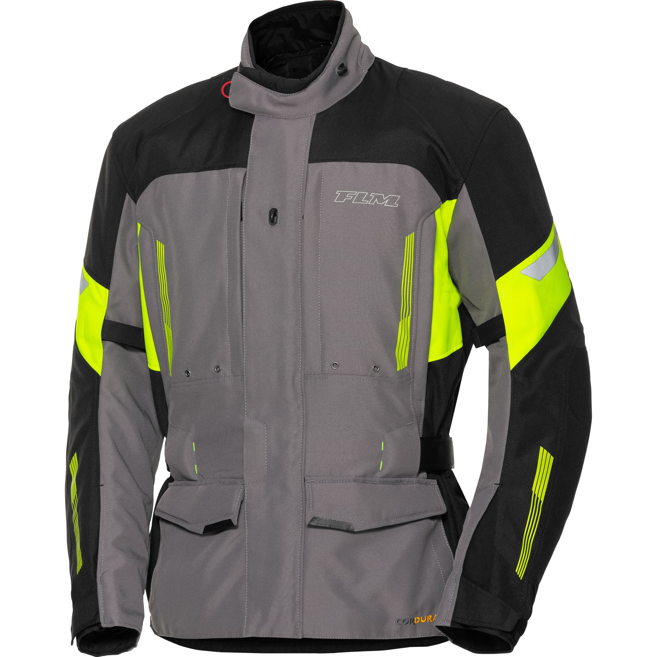 FLM Touren Textiljacke 3.0 gelb M - Motorradbekleidung - Motorradjacken