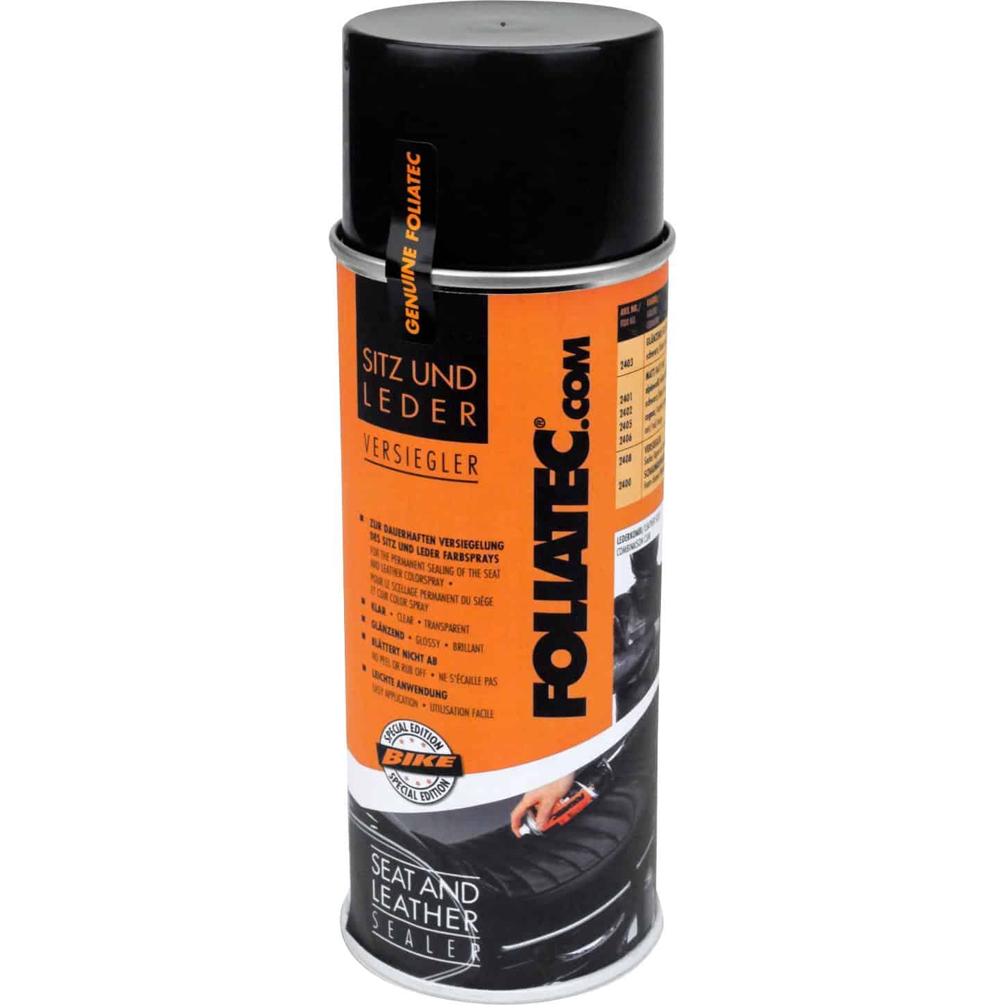 FOLIATEC Sitz und Farbspray Versiegler 400 ml - Motorradzubehör - Werkstattzubehör