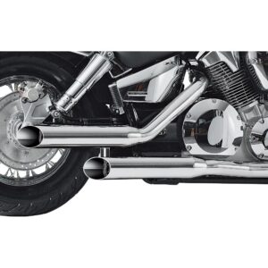 Falcon Cromo-Line Auspuff 2-2 für Honda VT 600 C Shadow - Motorradteile & Ersatzteile - Auspuff