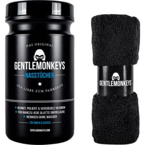 GentleMonkeys Reinigungstücher 45er Set - Motorradzubehör - Reinigung & Pflege