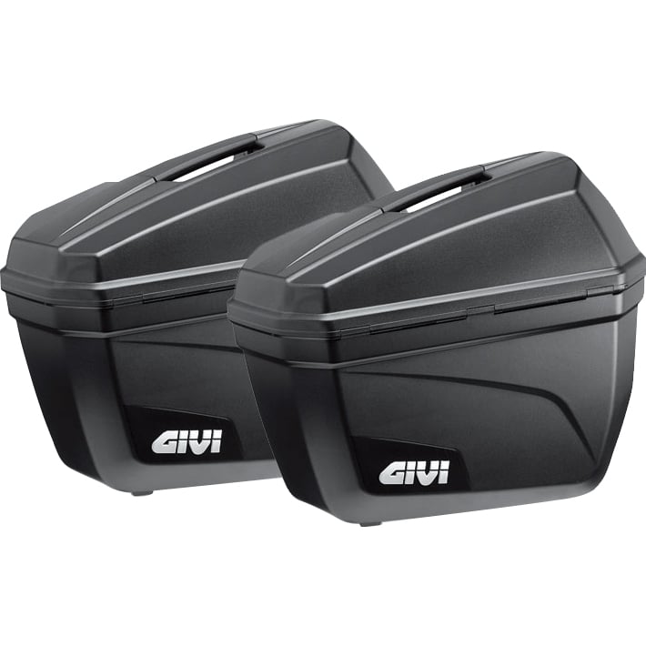 Givi Monokey® Seitenkofferpaar E22N 44 Liter matt schwarz unlacki - Motorradzubehör - Motorradgepäck