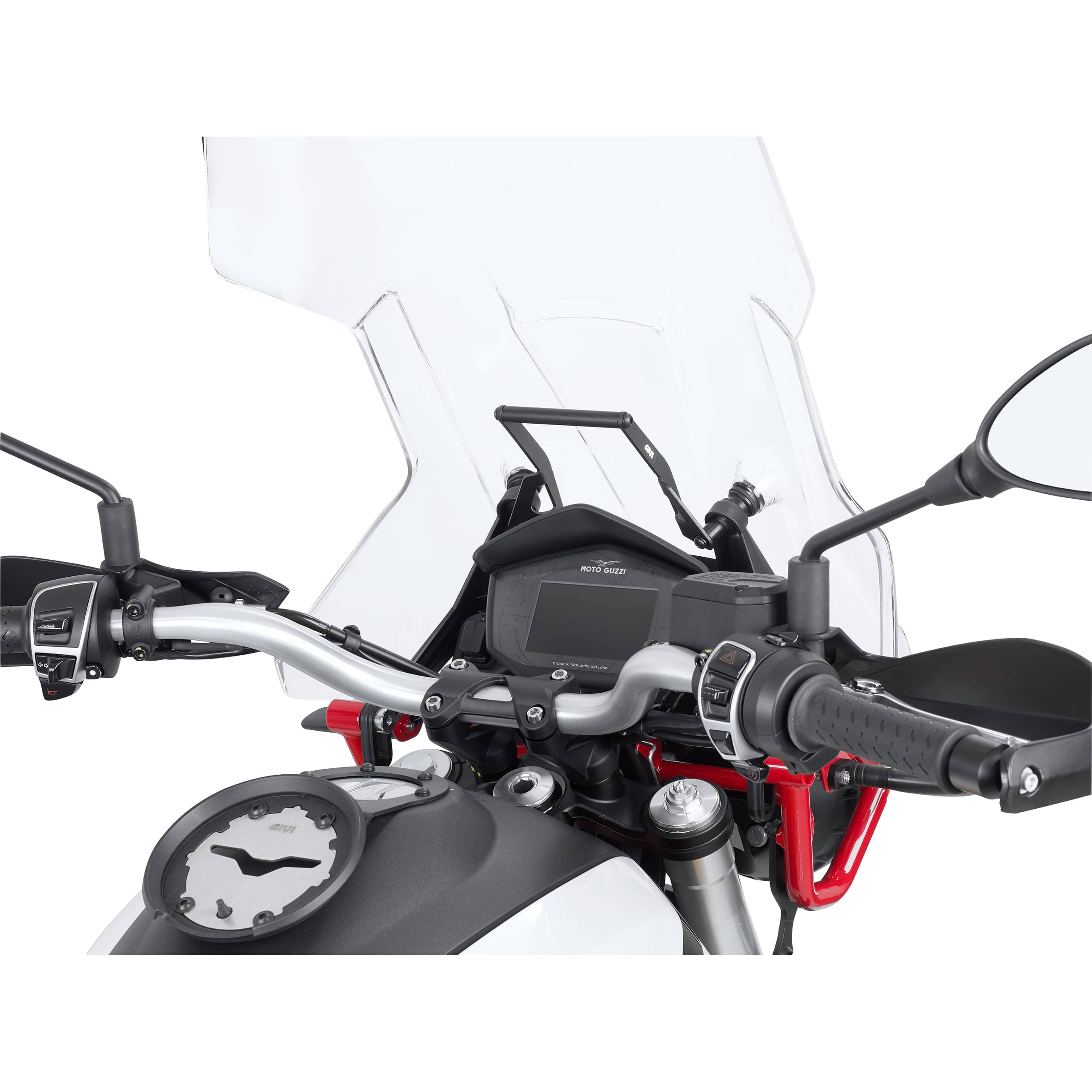 Givi Navi-Haltestrebe am Windschild FB8203 für Moto Guzzi V 85 TT - Motorradzubehör - Multimedia