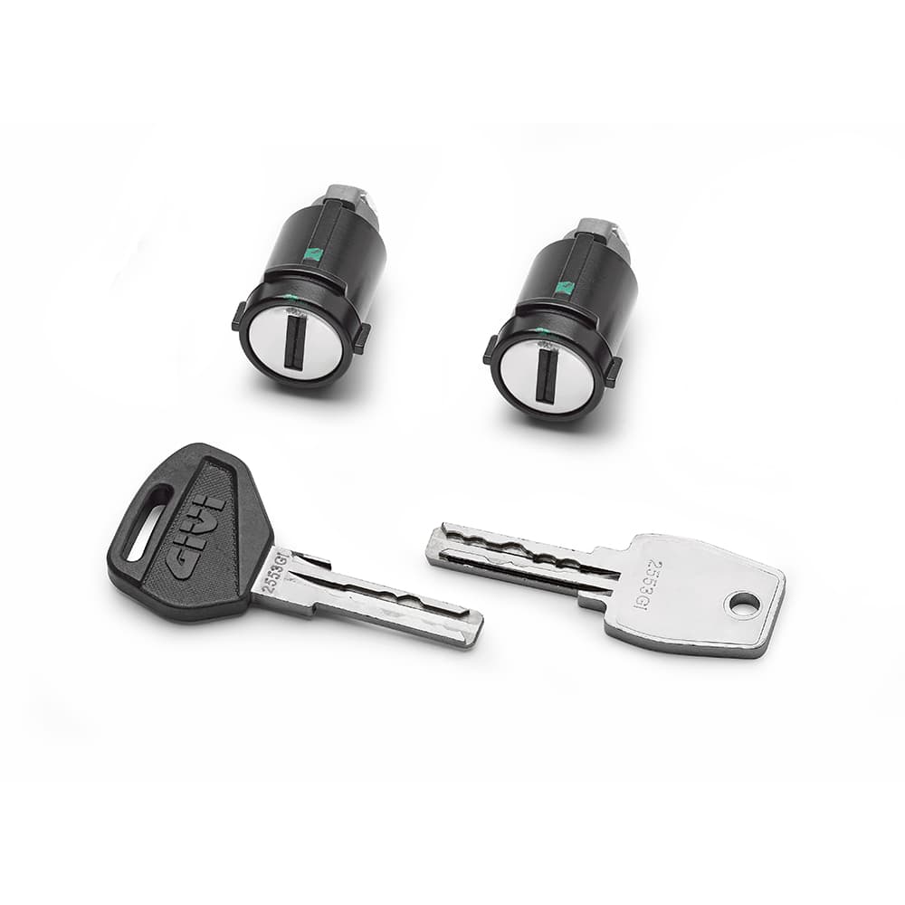 Givi Security Lock Ersatzschloss Paar SLR102 (2x SLR101) - Motorradzubehör - Motorradgepäck