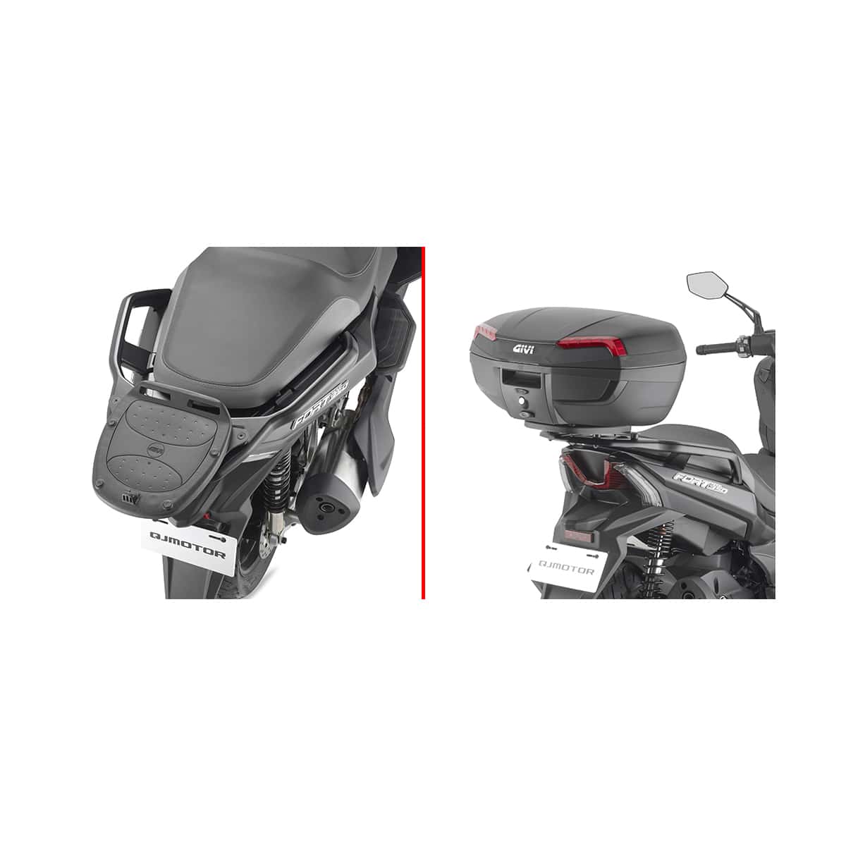 Givi Topcaseadapter für Universalplatte SR9700 für QJ Motor Fort - Motorradzubehör - Motorradgepäck