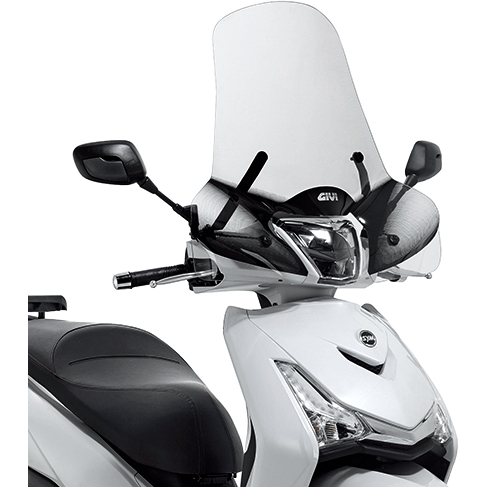 Givi Windschutzscheibe ohne Anbausatz 7057AG getönt 290x660mm - Motorradteile & Ersatzteile - Anbauteile