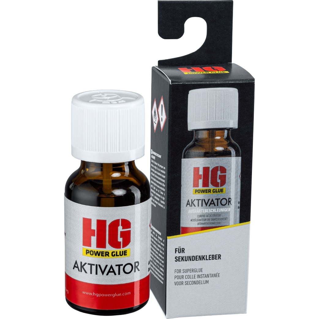 HG Powerglue HG Aktivator 15 ml zum Pinseln - Motorradzubehör - Werkstattzubehör