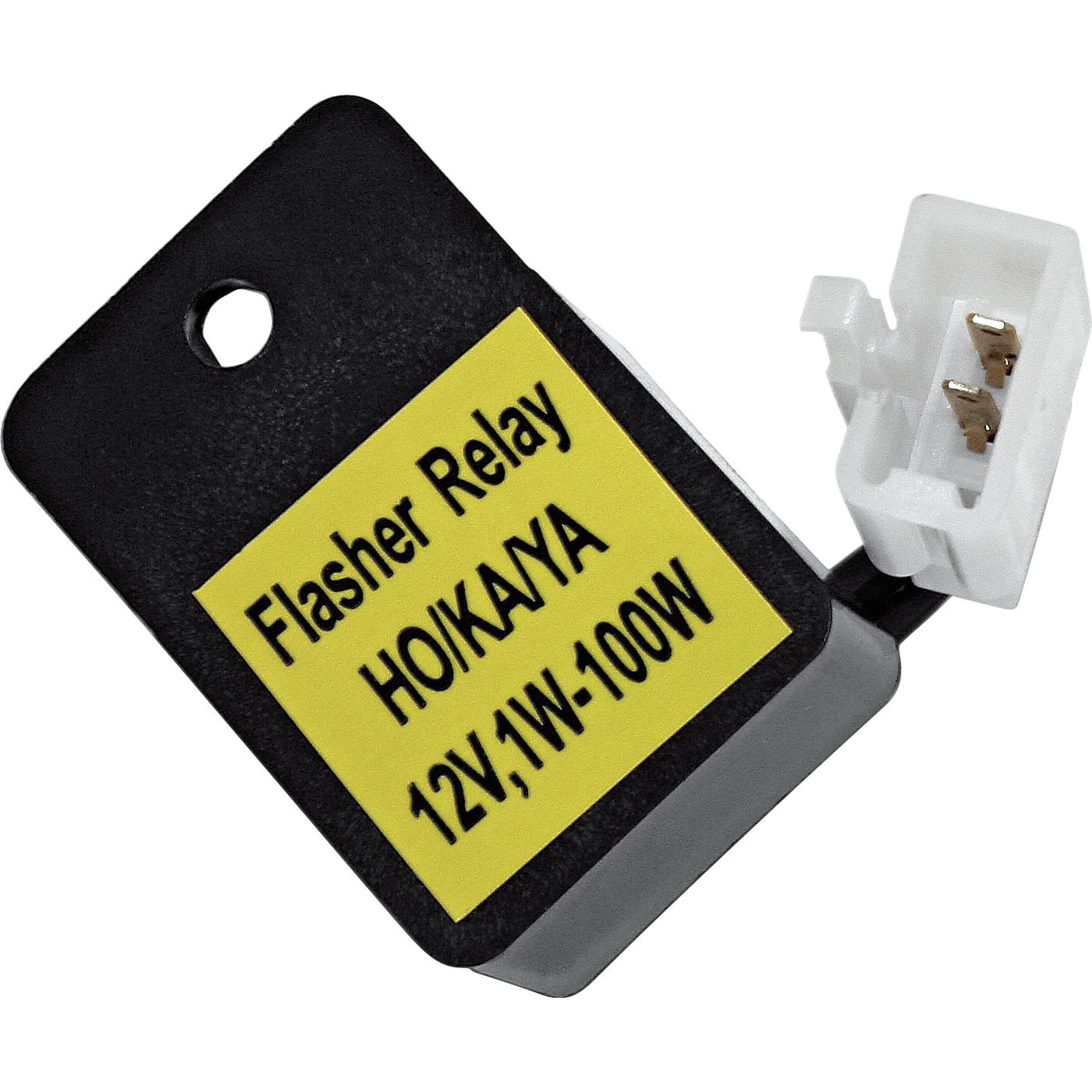 HIGHSIDER smart Blinkrelais 12V 1-100W 3-fach Stecker am Kabel für Ho/Ka/Ya - Motorradteile & Ersatzteile - Beleuchtung