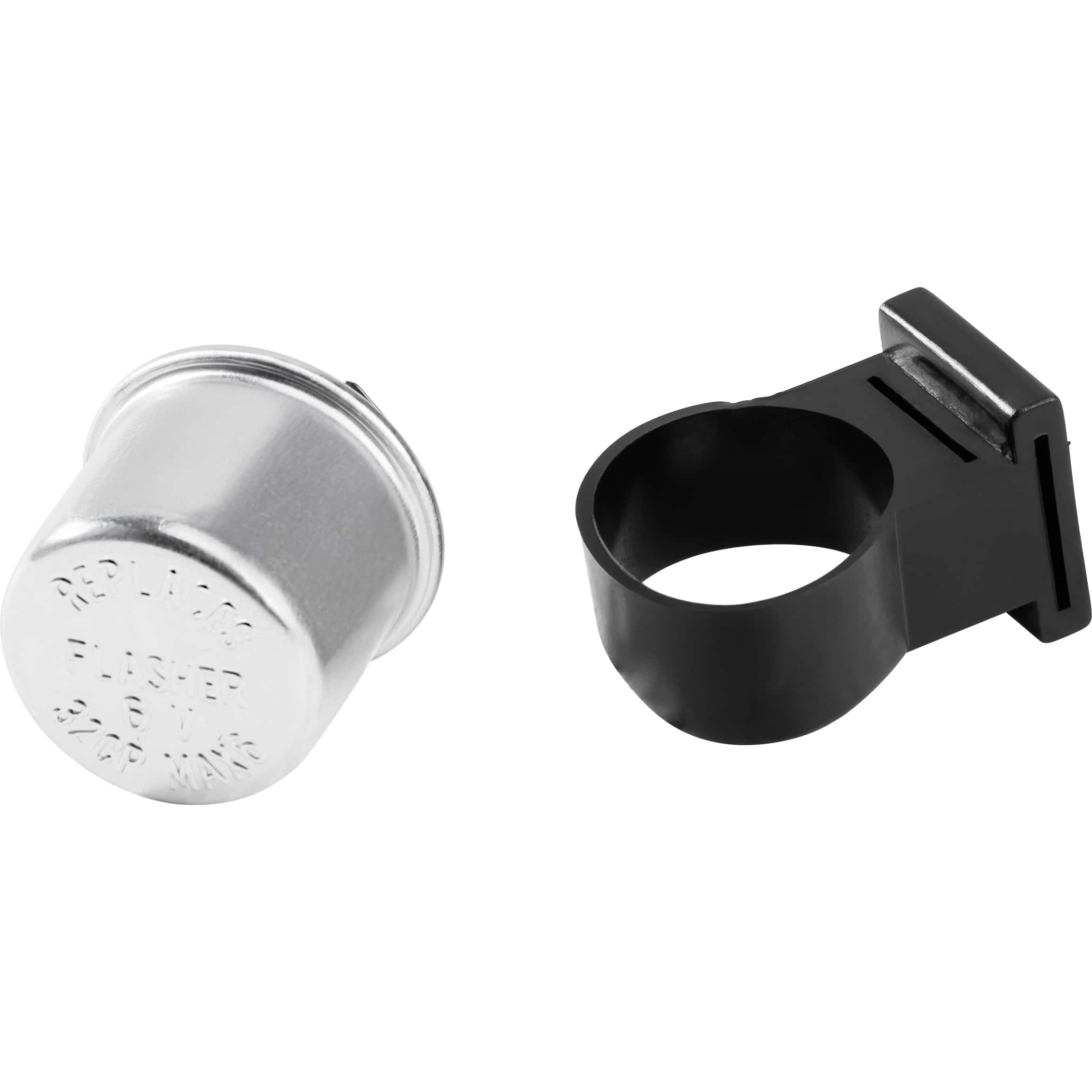 HIGHSIDER smart Blinkrelais rund Alu 6V 2x17W+1