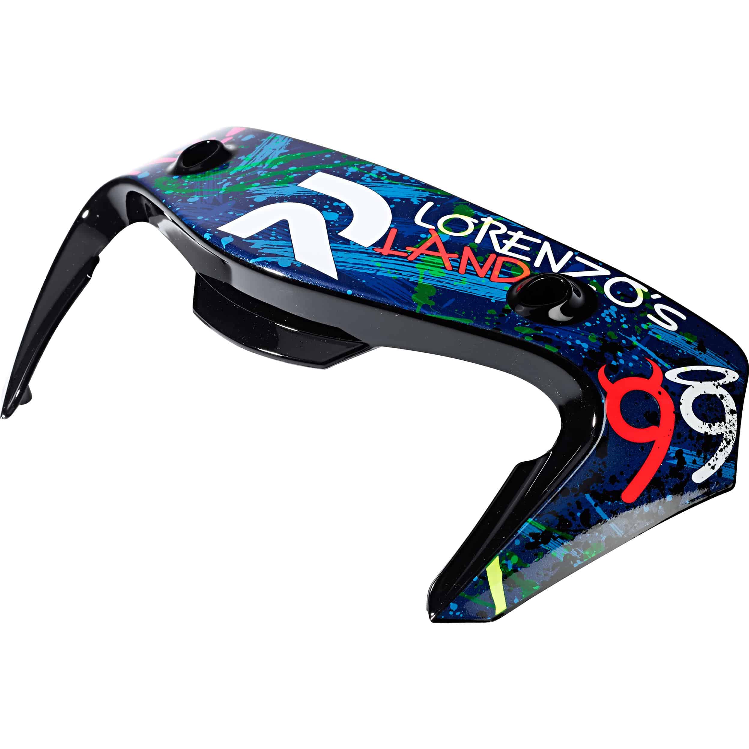 HJC RPHA 10/Plus Spoiler Graffiti Lorenzo MC-2 Universal - Helme & Brillen - Motorradhelme Zubehör