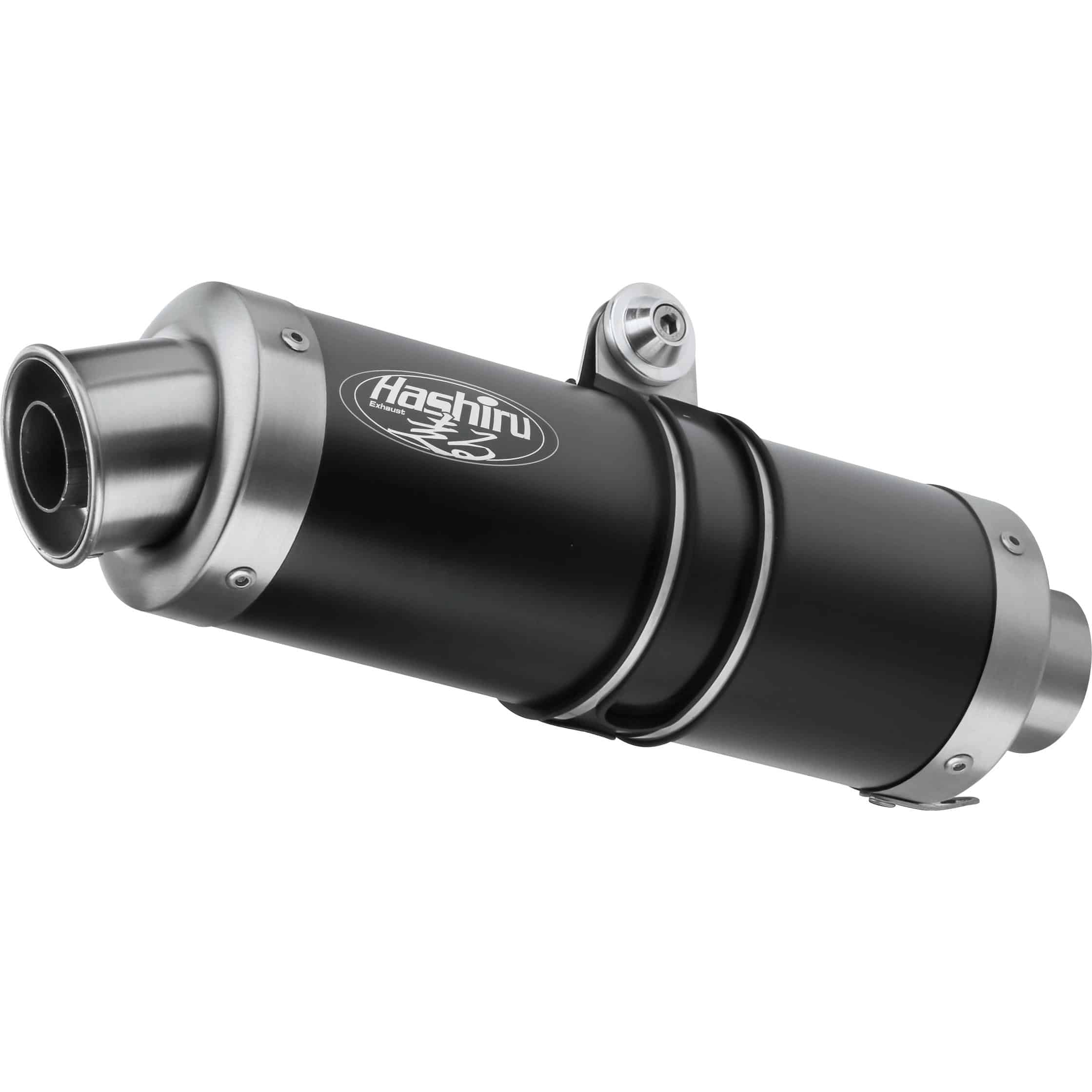 Hashiru Auspuff ST05 rund silber für Honda CB 1000 R SC80 - Motorradteile & Ersatzteile - Auspuff