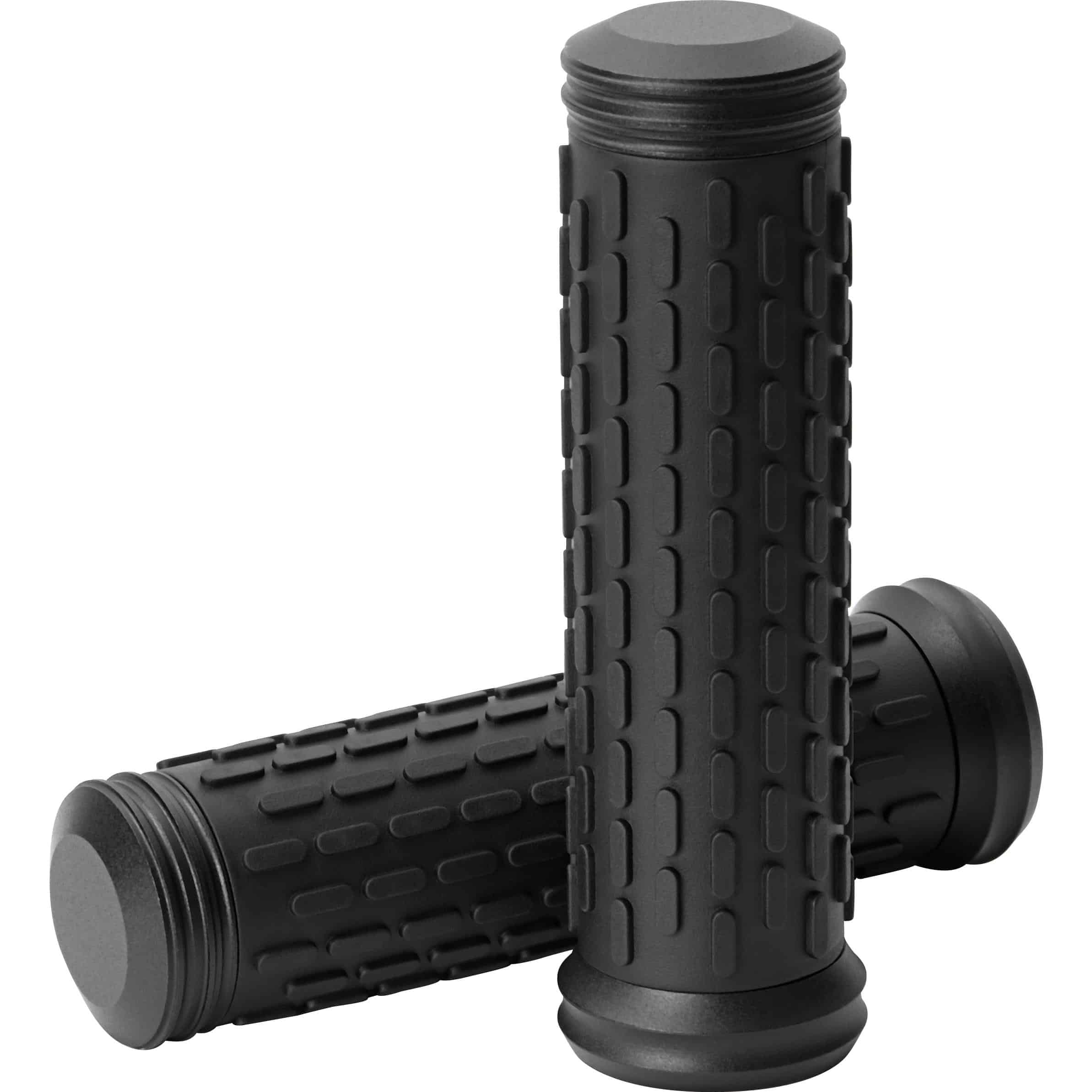 Hashiru Griffgummipaar ST06 mit Aluenden für 22mm schwarz - Motorradteile & Ersatzteile - Lenker