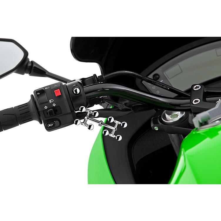 Hashiru Innensechskant-Schraubenabdeckungen (16 Stück) Chrom für M6 - Motorradteile & Ersatzteile - Anbauteile