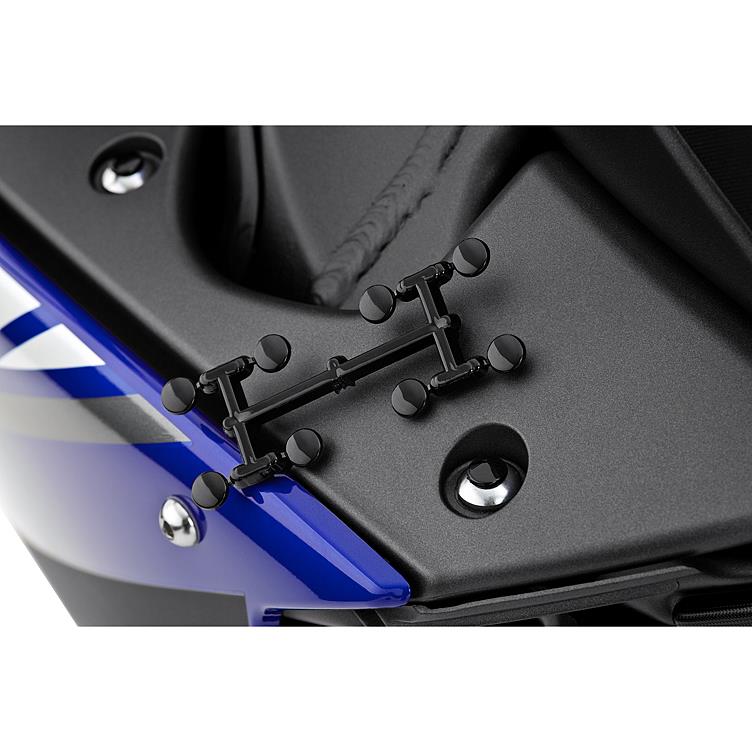 Hashiru Innensechskant-Schraubenabdeckungen (16x) Schwarz für M4 - Motorradteile & Ersatzteile - Anbauteile