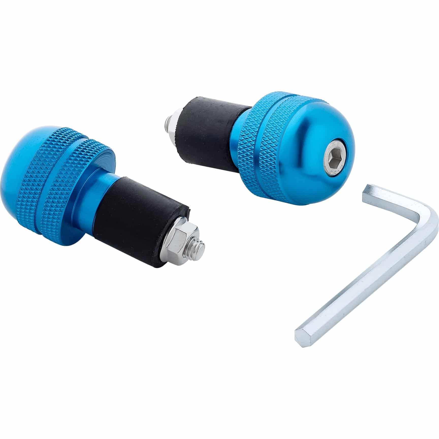 Hashiru Lenkerendenpaar ST01 für 18mm blau - Motorradteile & Ersatzteile - Lenker