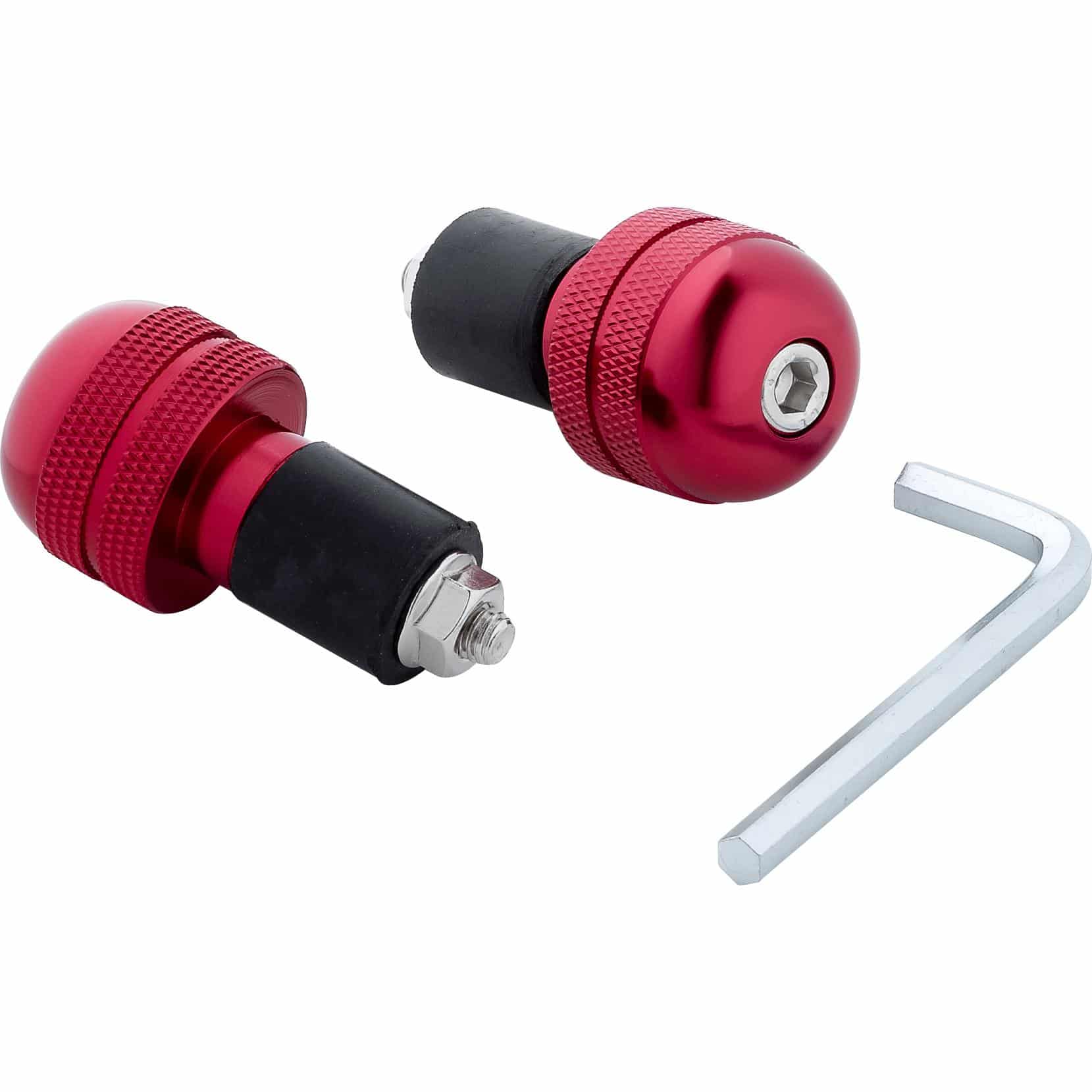 Hashiru Lenkerendenpaar ST01 für 18mm rot - Motorradteile & Ersatzteile - Lenker