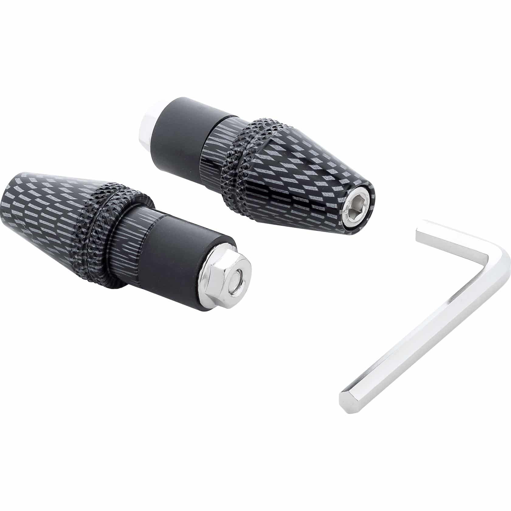 Hashiru Lenkerendenpaar ST02 für 18mm carbonlook - Motorradteile & Ersatzteile - Lenker