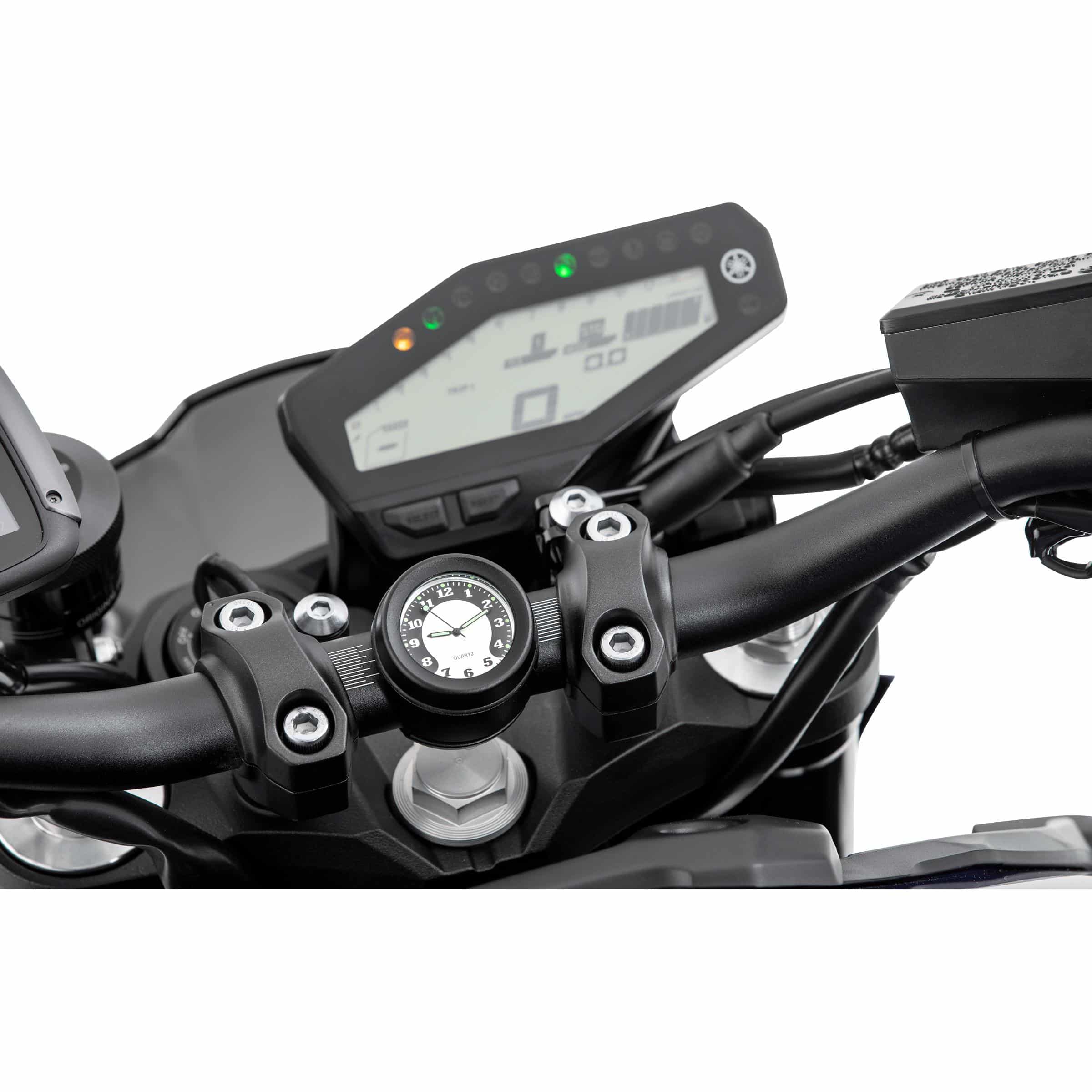 Hashiru Lenkeruhr Alu chrom für Ø 22-25