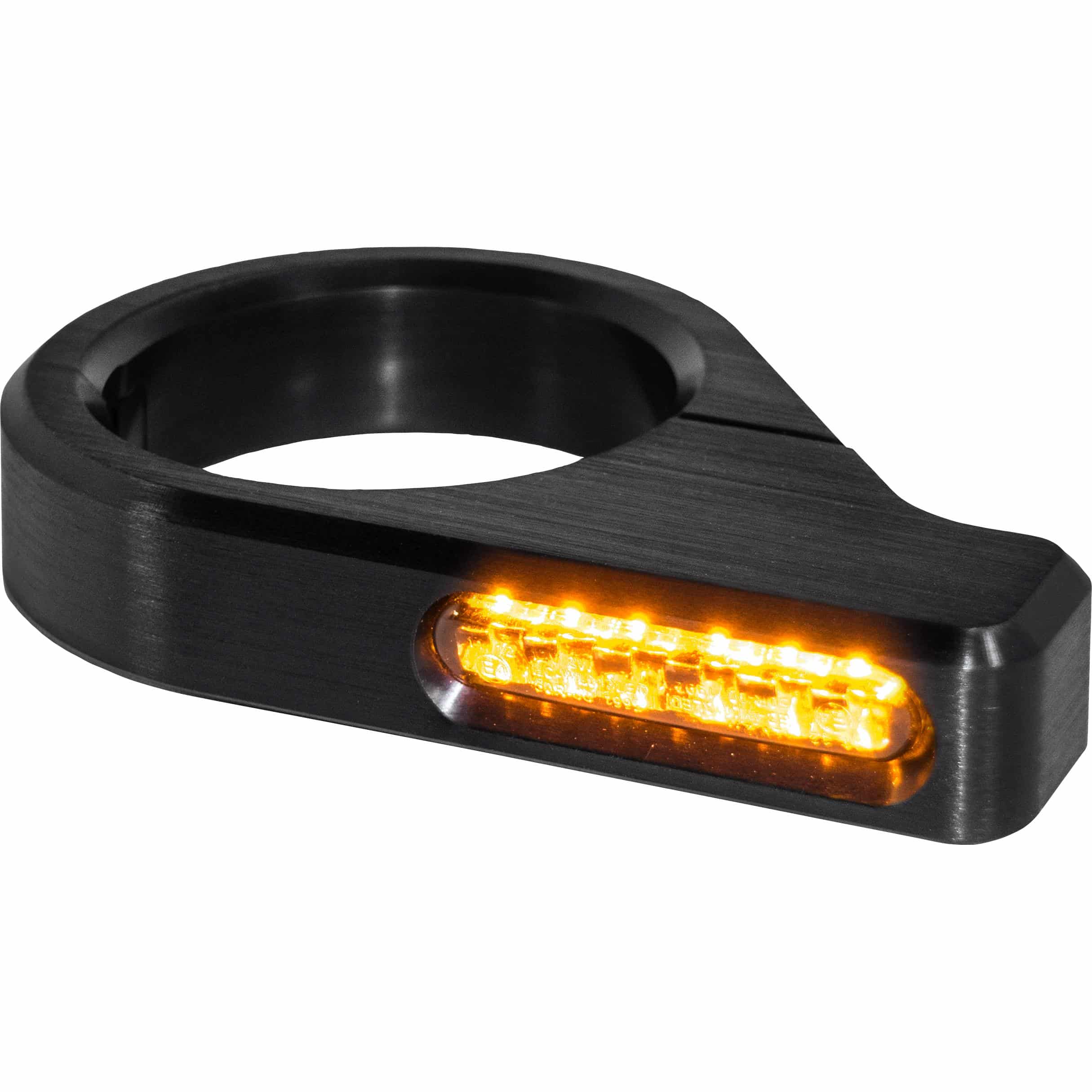 HeinzBikes LED Blinkerpaar ZC-Line Classic für Gabel 39-41mm schwarz - Motorradteile & Ersatzteile - Beleuchtung