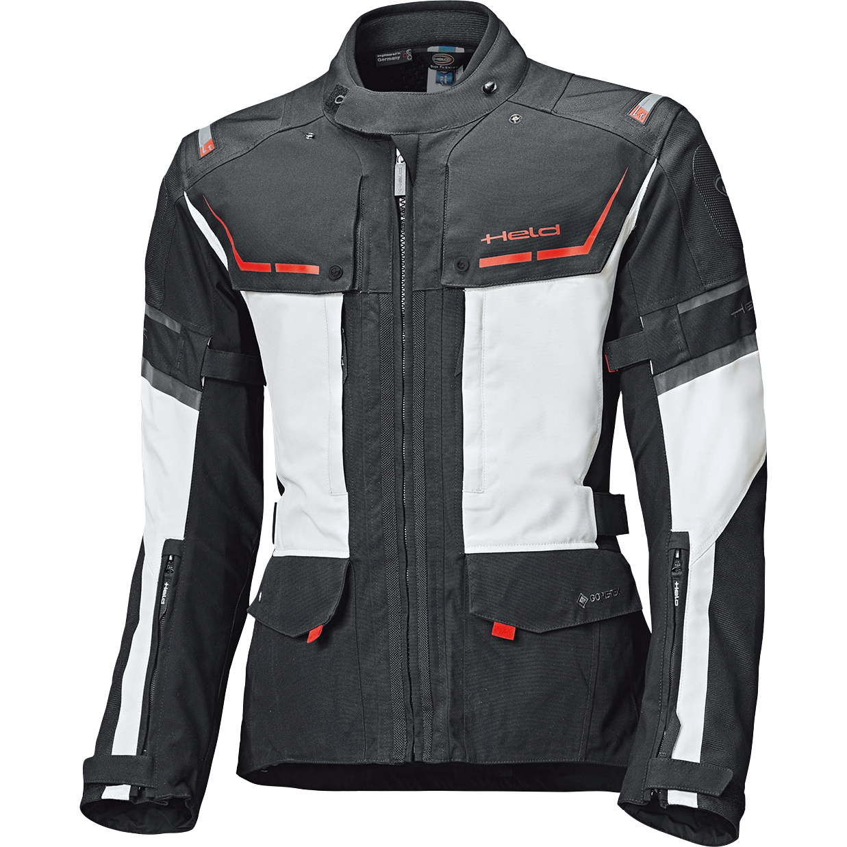 Held Karakum Top Textiljacke grau/schwarz XXL - Motorradbekleidung - Motorradjacken
