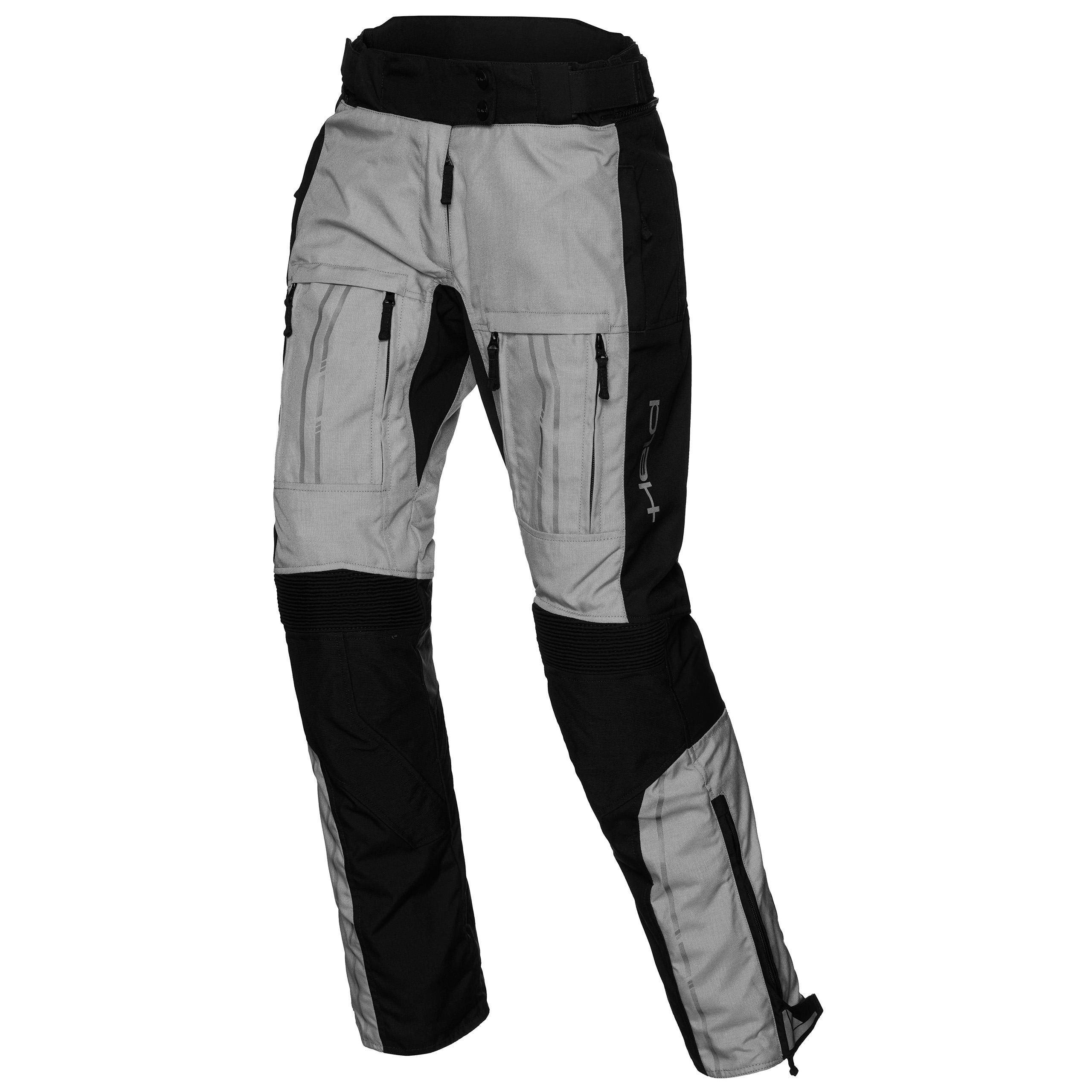 Held Pentland Base Damen Textilhose grau/schwarz M - Motorradbekleidung - Motorradhosen