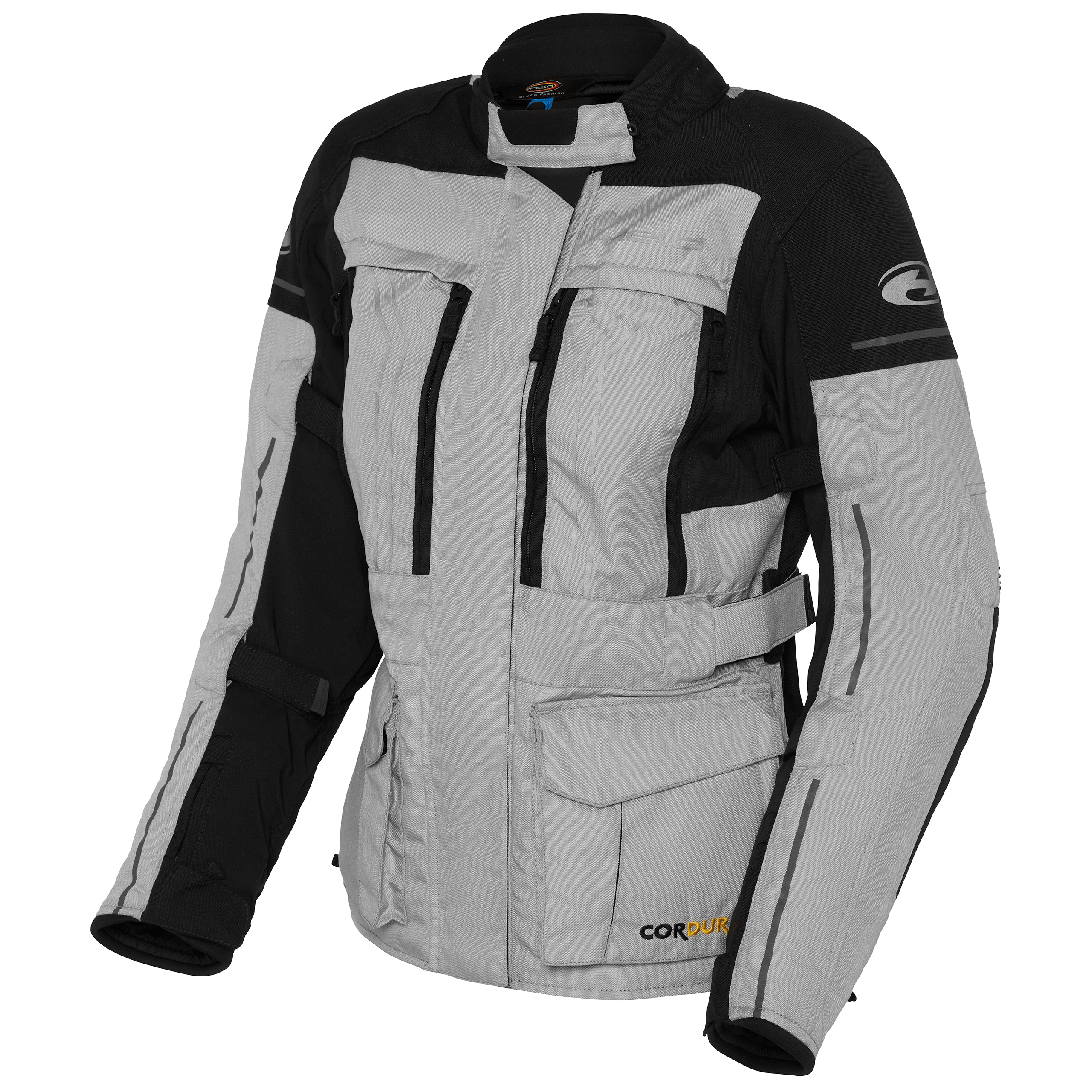 Held Pentland Top Damen Textiljacke grau/schwarz M - Motorradbekleidung - Motorradjacken