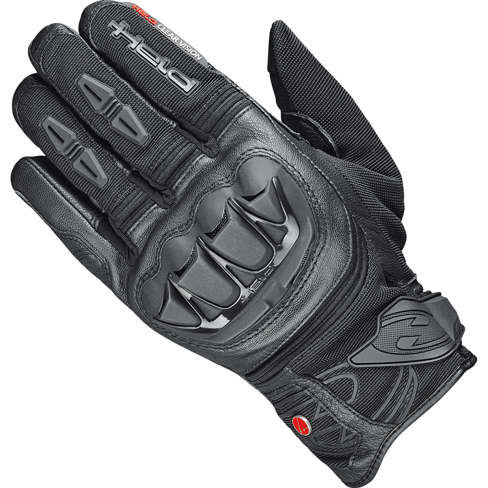 Held Sambia 2in1 Evo Leder-/Textilhandschuh kurz schwarz 12 - Motorradbekleidung - Motorradhandschuhe