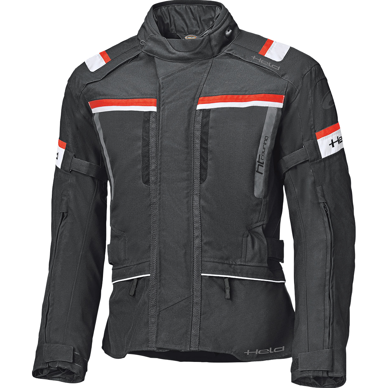 Held Tourino Top Textiljacke schwarz/rot XL - Motorradbekleidung - Motorradjacken