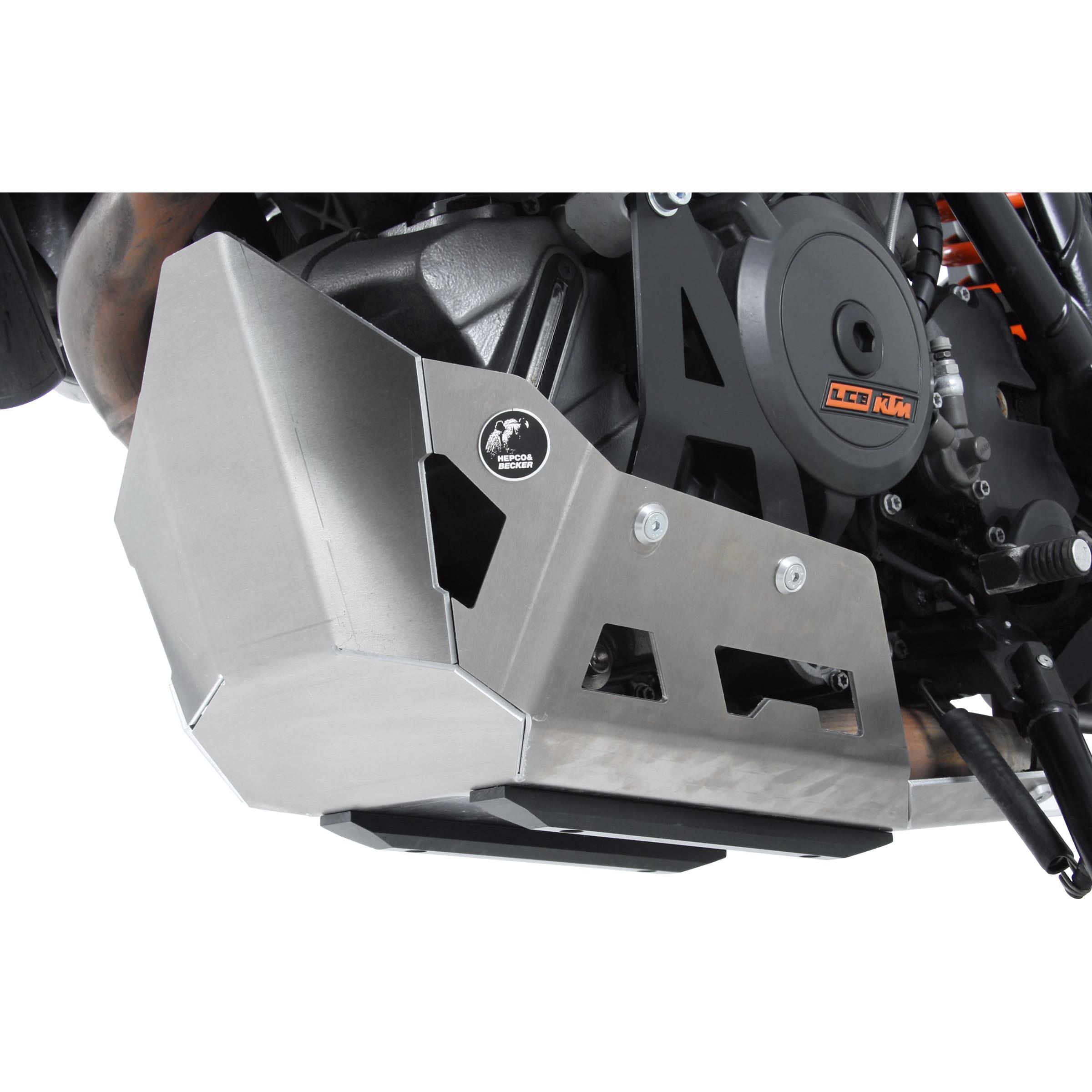 Hepco & Becker Alu Motorschutz für KTM 1090 Adventure silber - Motorradteile & Ersatzteile - Verkleidungen & Abdeckungen