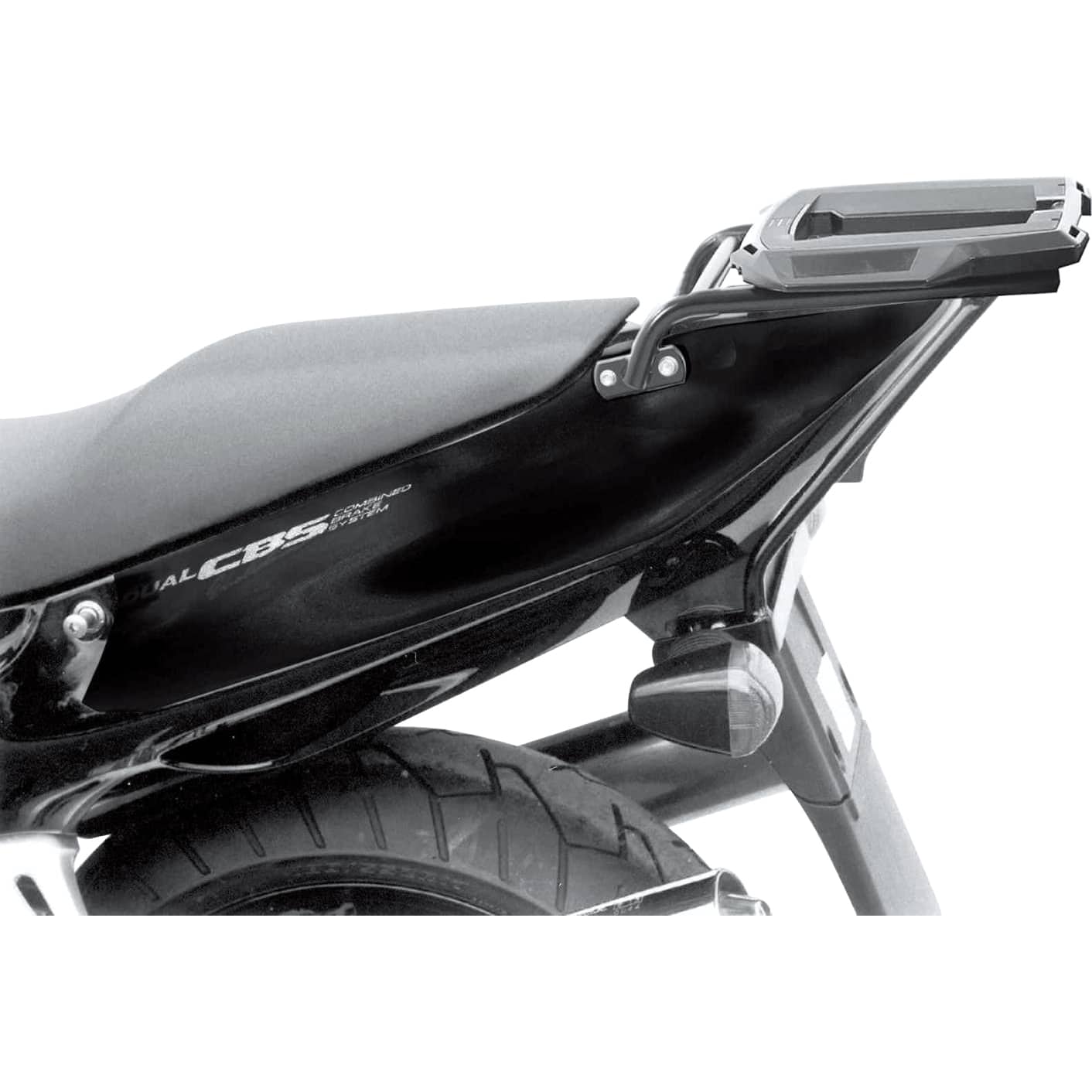 Hepco & Becker Alurack Gepäckbrücke schwarz für Honda CBR 1100 XX - Motorradzubehör - Motorradgepäck