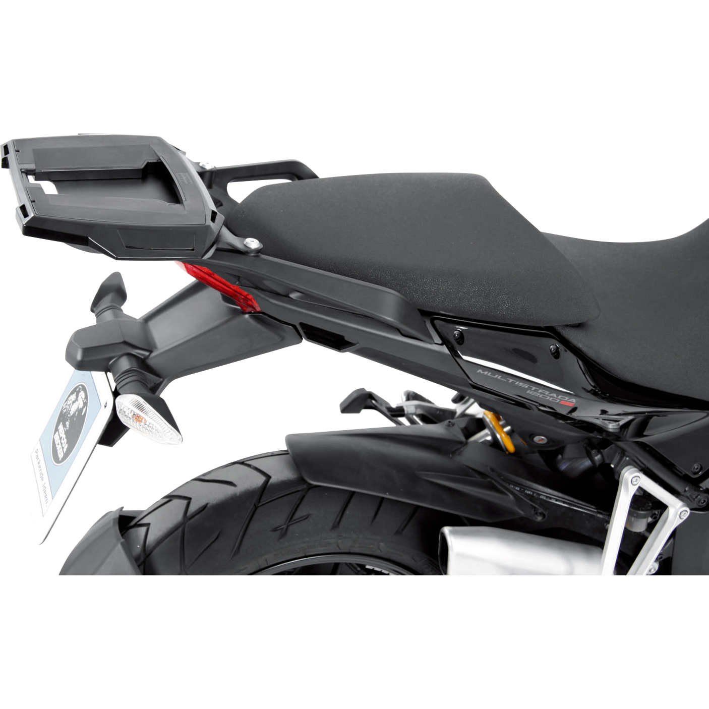 Hepco & Becker Alurack Gepäckbrücke schwarz für Multistrada 1200 2010-2014 - Motorradzubehör - Motorradgepäck