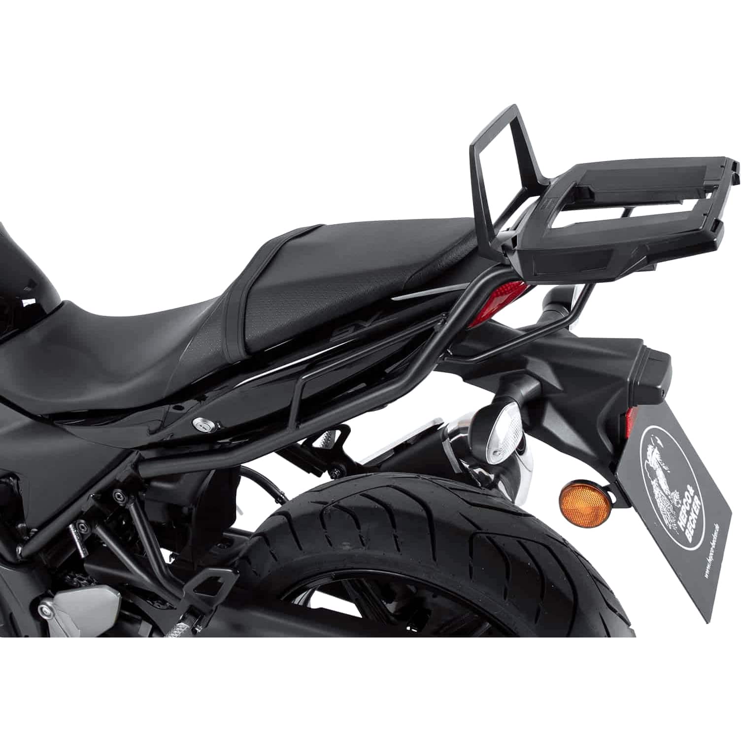 Hepco & Becker Alurack Gepäckbrücke schwarz für Suzuki SV 650 X - Motorradzubehör - Motorradgepäck