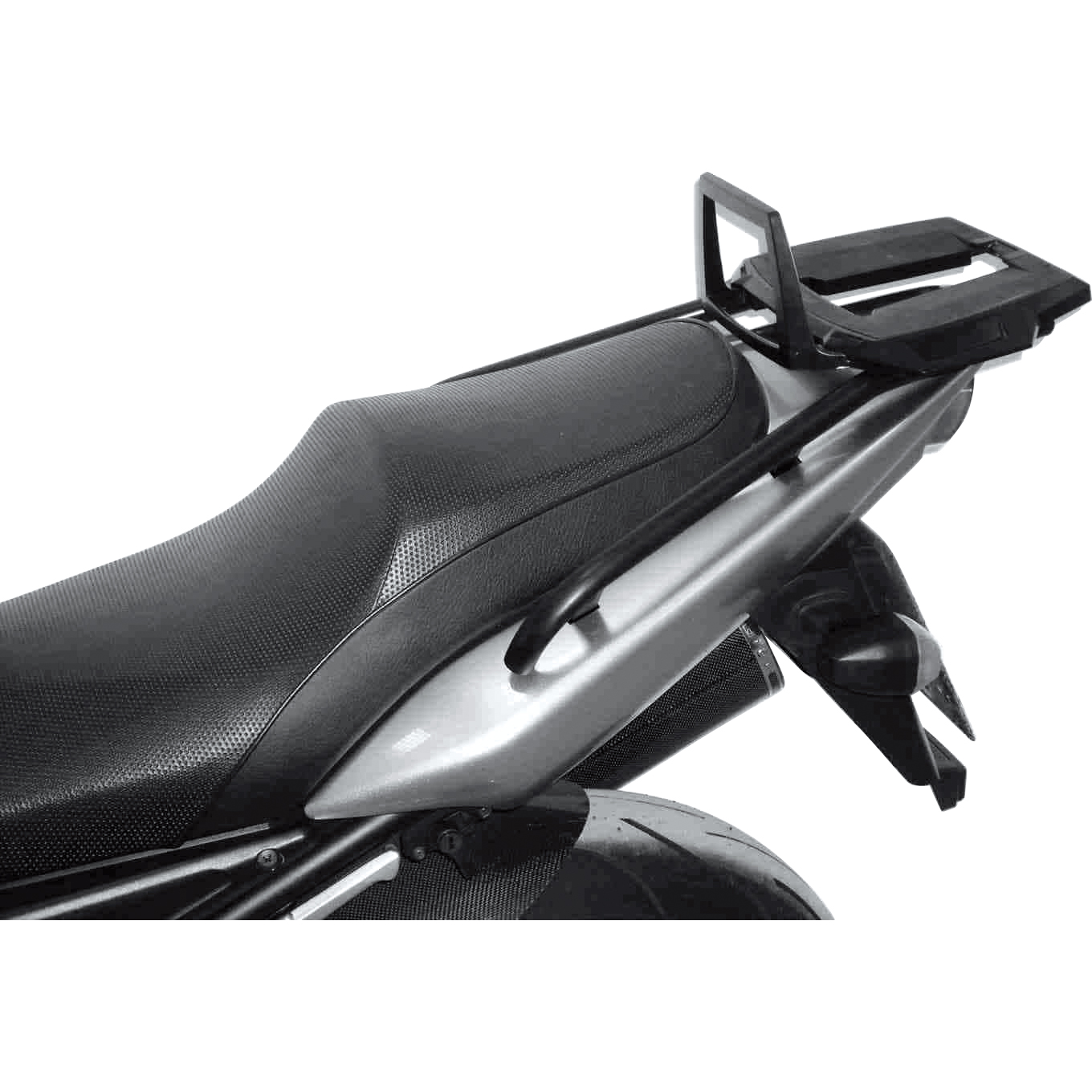 Hepco & Becker Alurack Gepäckbrücke schwarz für Yamaha FZS 1000 Fazer - Motorradzubehör - Motorradgepäck