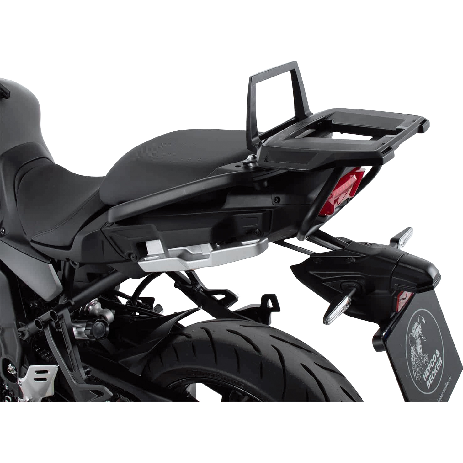 Hepco & Becker Alurack Gepäckbrücke schwarz für Yamaha Tracer 9 /GT 2021- - Motorradzubehör - Motorradgepäck