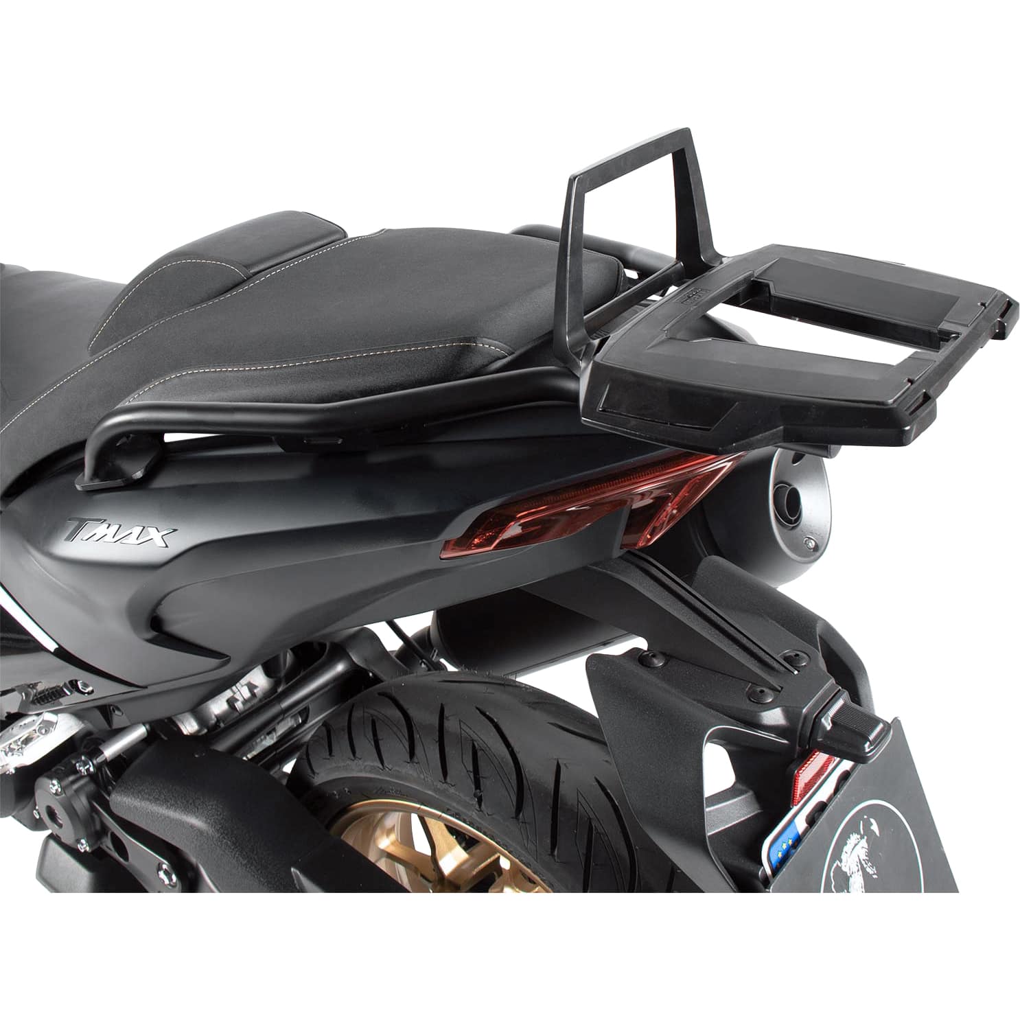Hepco & Becker Alurack Gepäckbrücke schwarz für Yamaha XP 560 Tmax 2022- - Motorradzubehör - Motorradgepäck