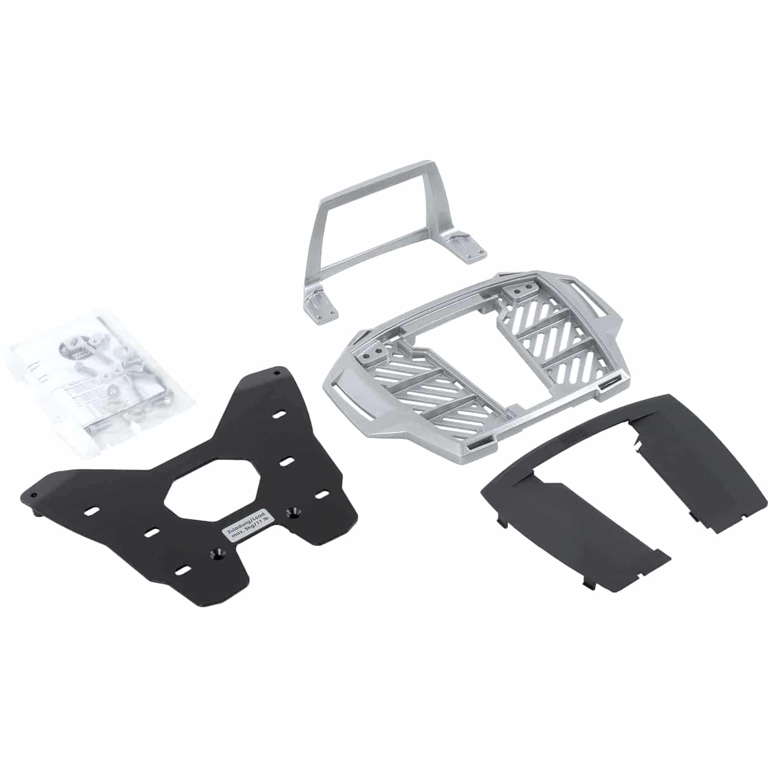 Hepco & Becker Alurack Gepäckbrücke silber für BMW R 1200 GS LC 2013-2018 - Motorradzubehör - Motorradgepäck