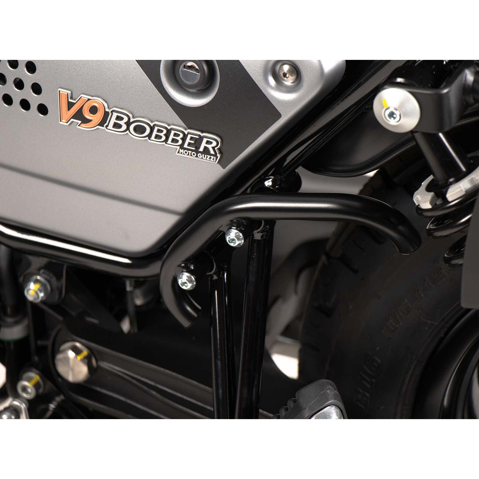 Hepco & Becker Aufbockhebel für Hauptständer für Moto Guzzi V9 Bobber 2021- - Motorradteile & Ersatzteile - Anbauteile