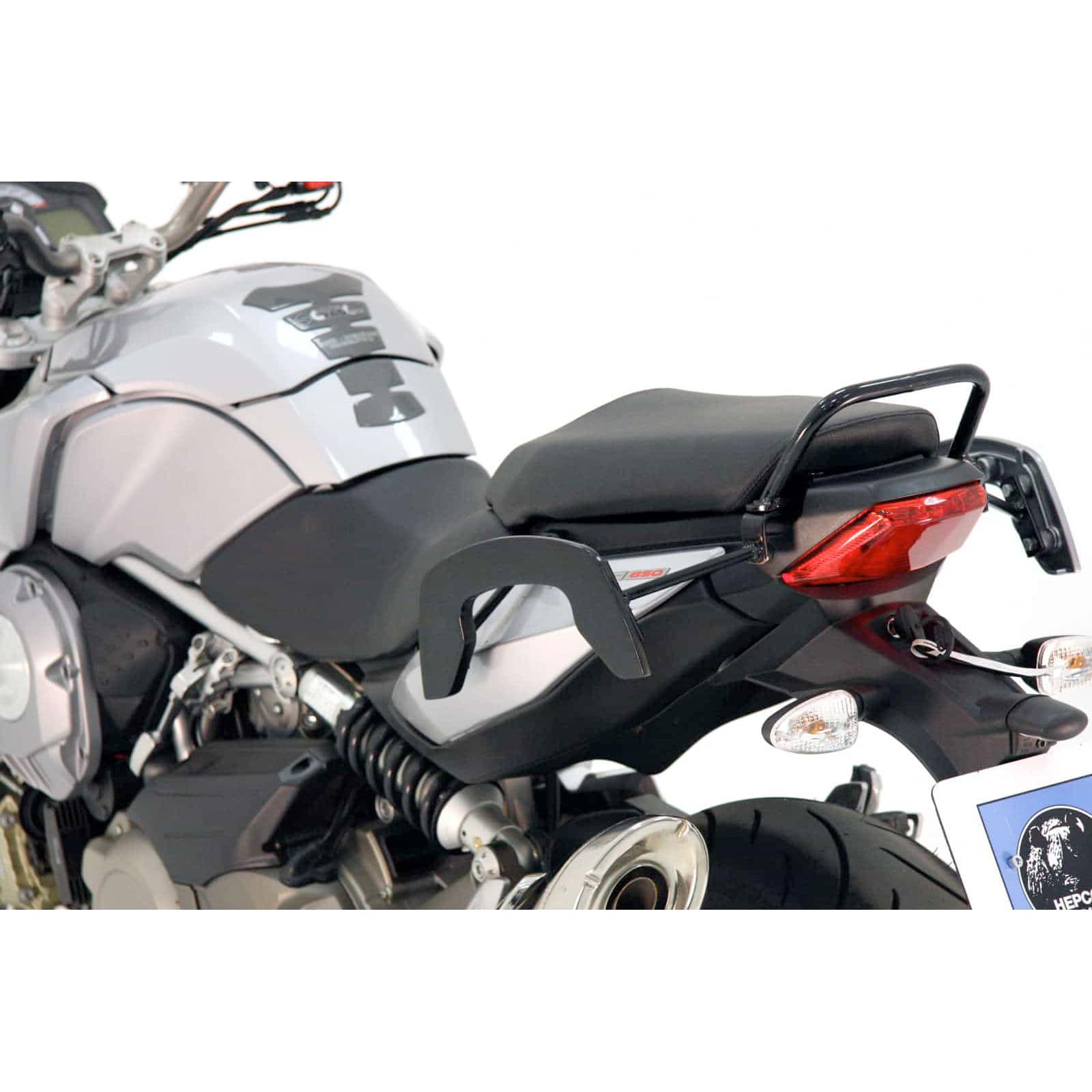 Hepco & Becker Beifahrerhaltegriff zu C-Bow schwarz für Aprilia NA 850 Mana - Motorradzubehör - Motorradgepäck