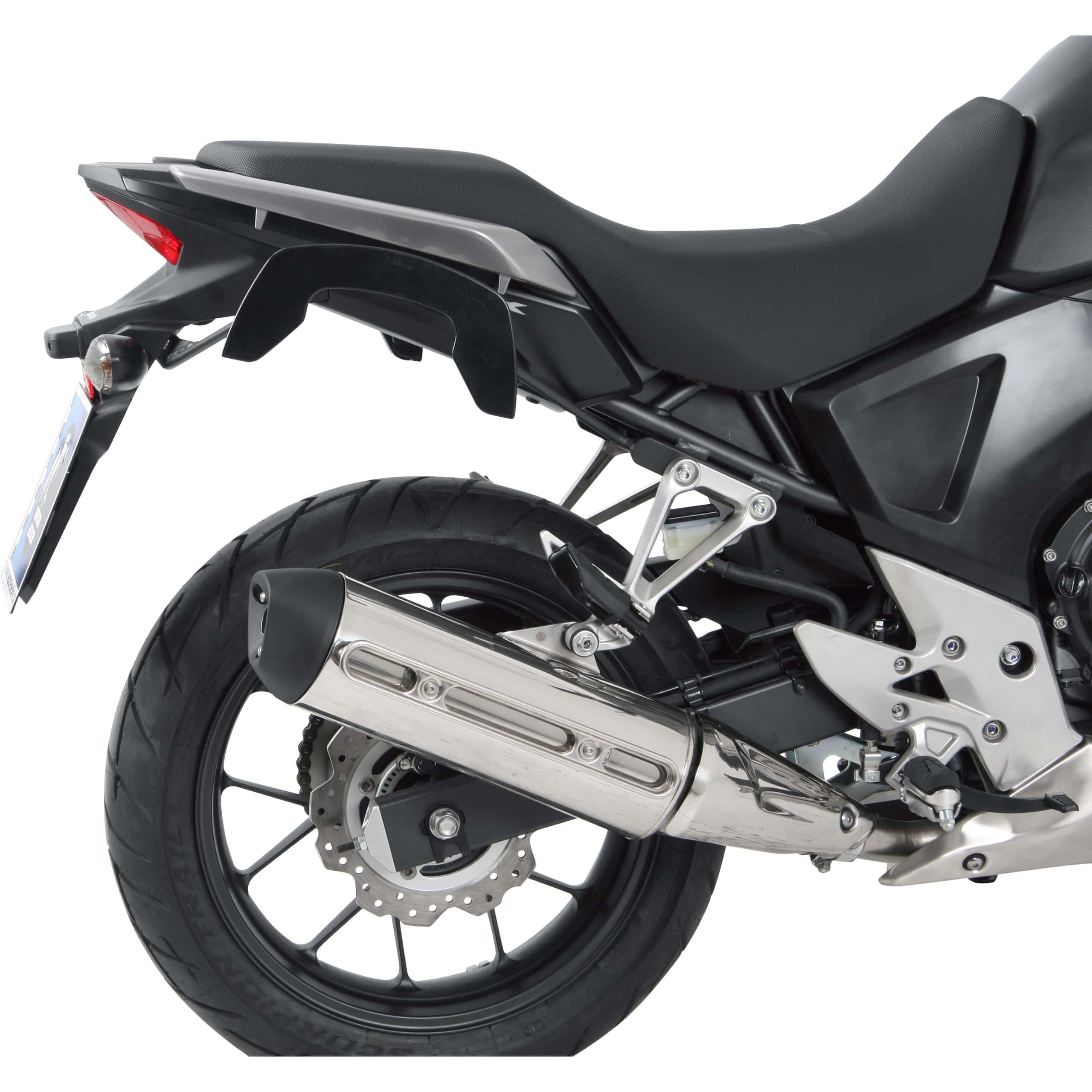 Hepco & Becker C-Bow Seitentaschenhalter anthrazit für CB 500 X 2013-2015 - Motorradzubehör - Motorradgepäck