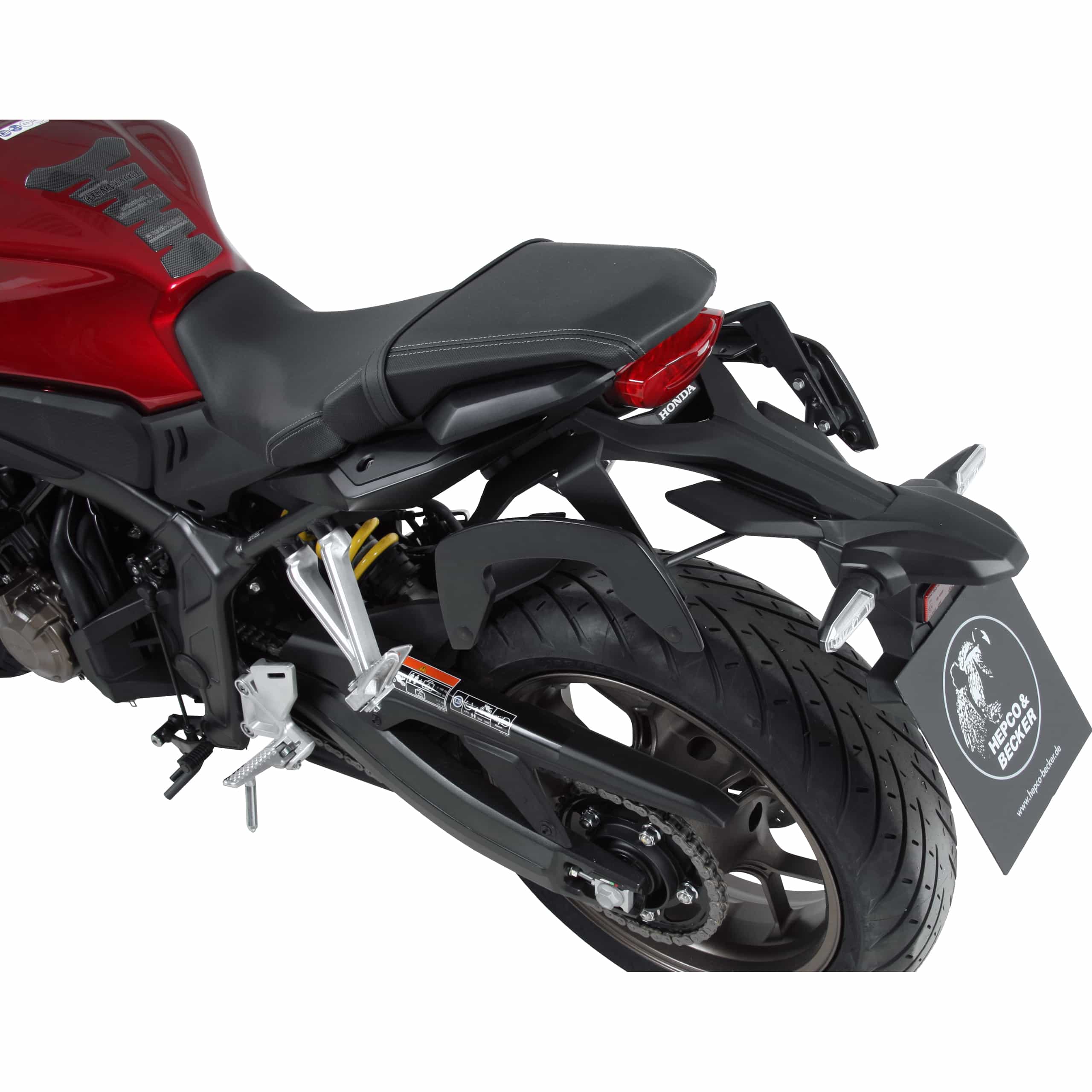 Hepco & Becker C-Bow Seitentaschenhalter anthrazit für CB 650 R 2019-2020 - Motorradzubehör - Motorradgepäck